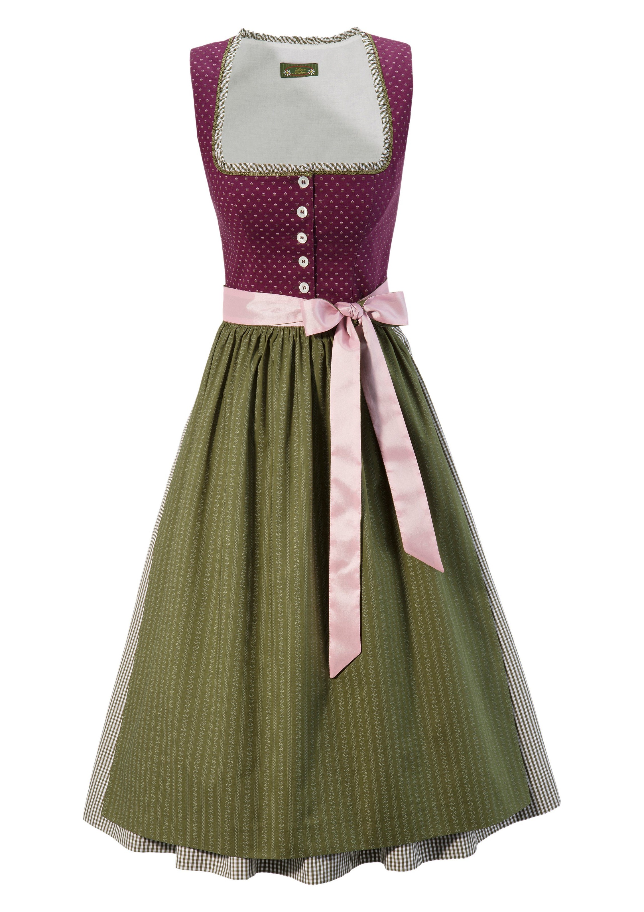 Image of Love Nature Dirndl, (2 tlg.), Damen, midi im traditionellem Mustermix - Made in Austria bei Ackermann Versand Schweiz