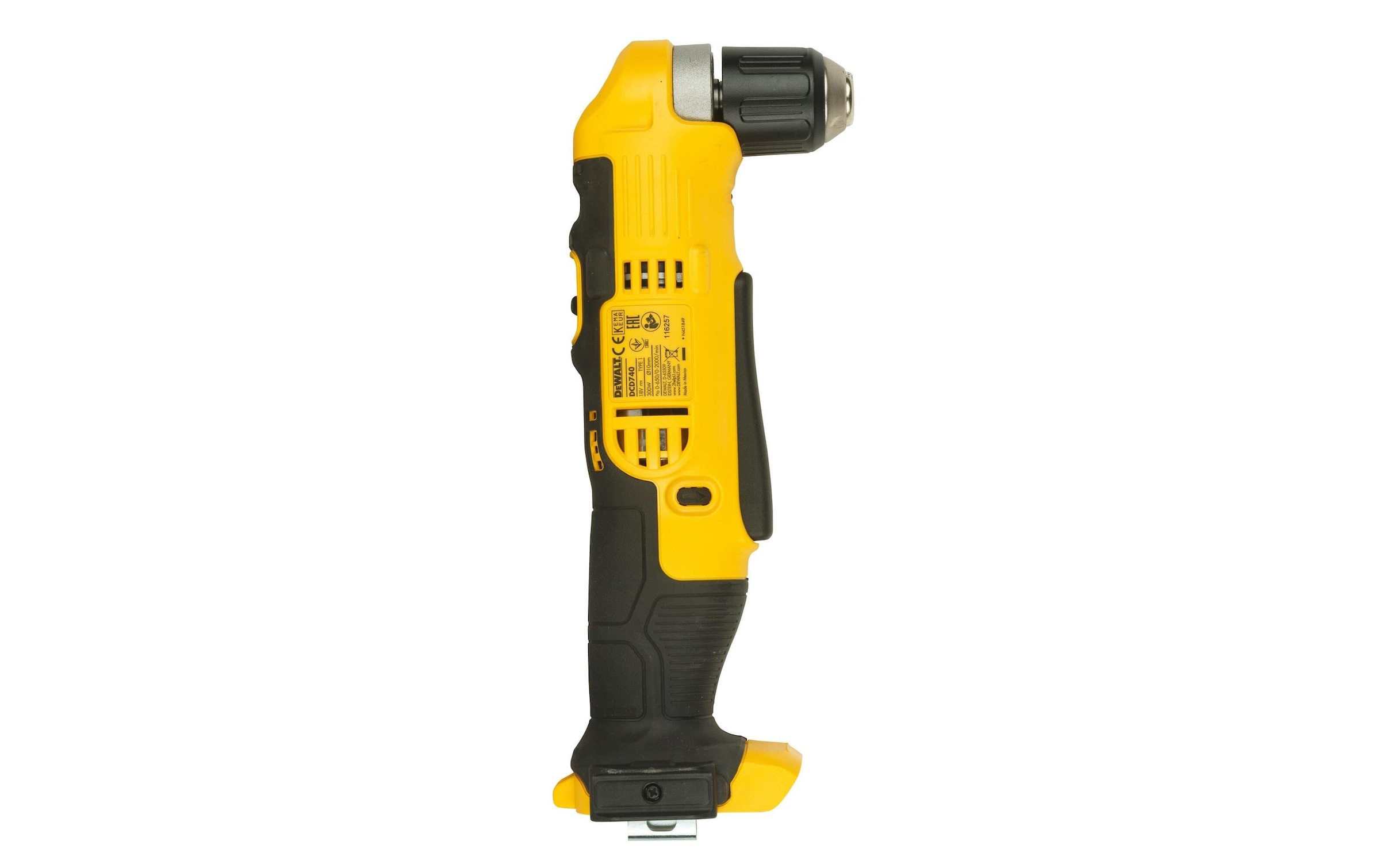 DeWalt Akku-Winkelbohrmaschine »DeWalt Akku-Winkelbohrmaschine DCD740NT«