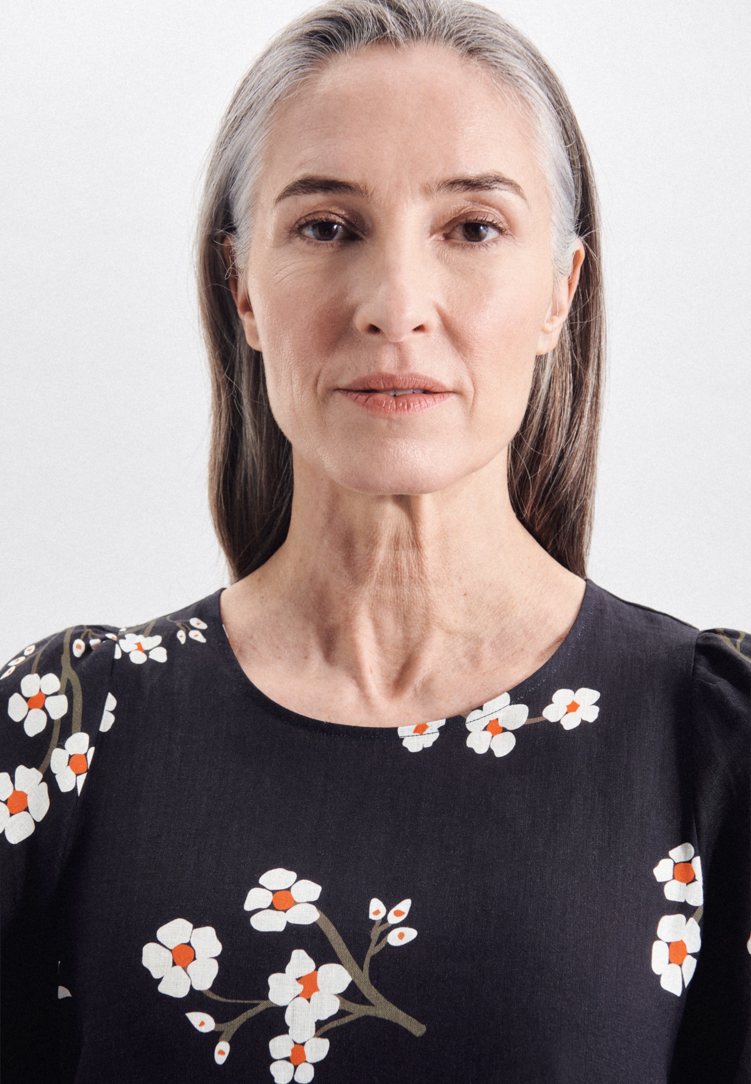 Image of seidensticker Sommerkleid »Schwarze Rose«, Kurzarm Rundhals Floral bei Ackermann Versand Schweiz