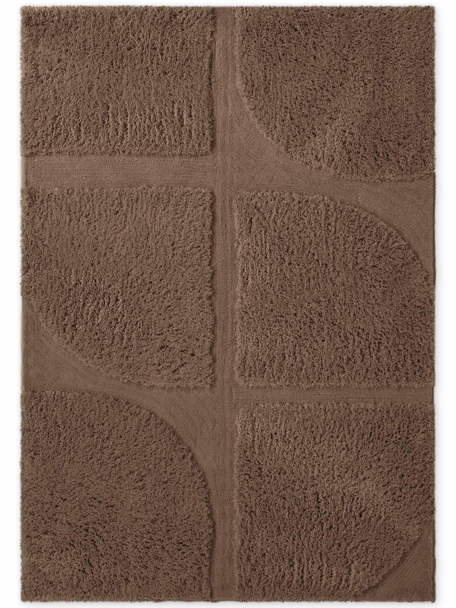 Ted Baker Hochflor-Teppich »Jasper« rechteckig 25 mm Höhe Hoch-Tief-Struktur,Weich, Shaggy, Modern, Wohnzimmer, Schlafzimmer