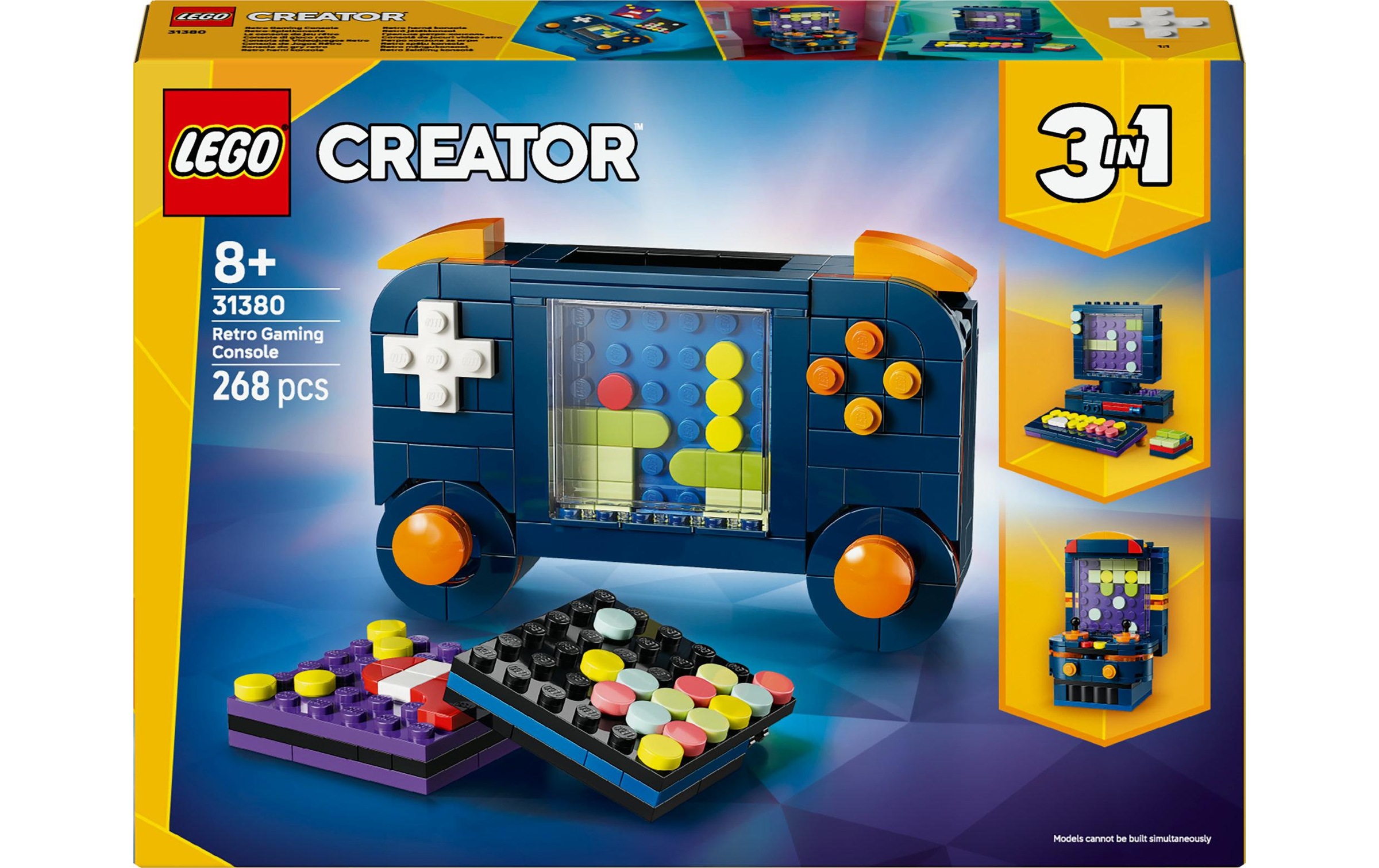 Image of Konstruktionsspielsteine "Creator Retro Spielkonsole 31380" Kategorie: Spiele