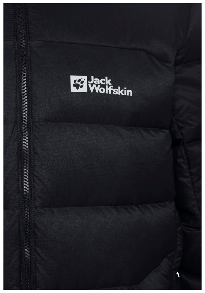 Jack Wolfskin Daunenjacke »NEBELHORN DOWN HOODY M RDS«, mit Kapuze