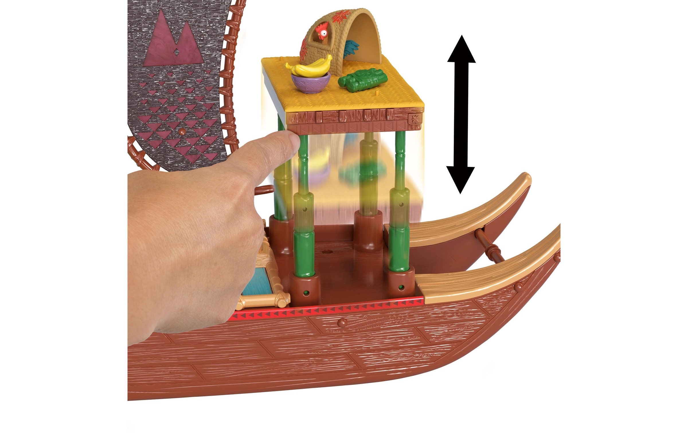 Mattel® Anziehpuppe »Vaiana 2 Transforming Set«