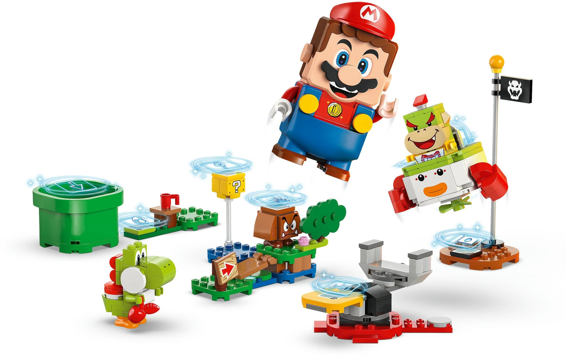 LEGO® Konstruktionsspielsteine »Super Mario Abenteuer mit dem interaktiven Mario 71439«, (218 St.)