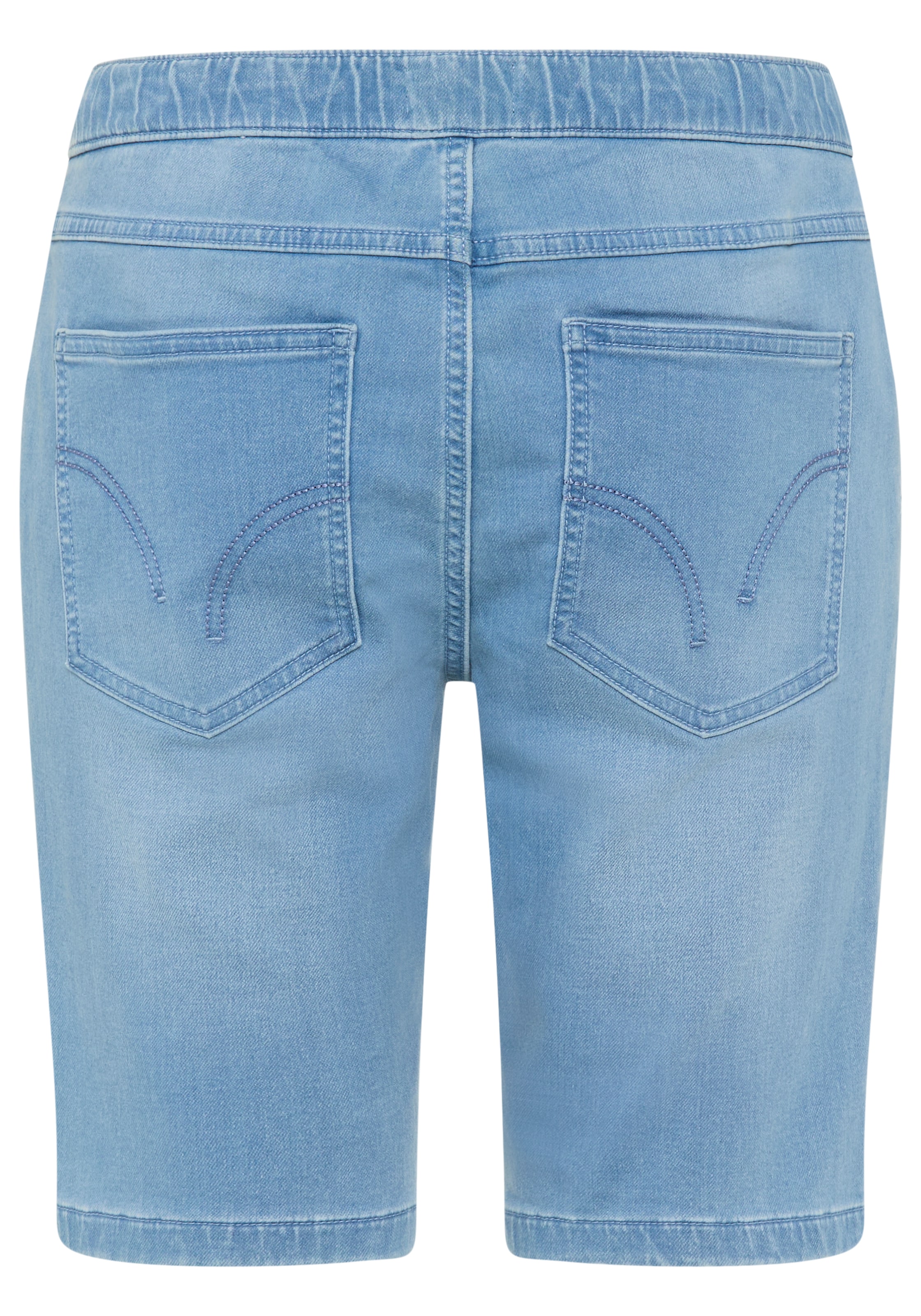 Arizona Jeansshorts gerade geschnittenes Bein, Regular Fit Passform