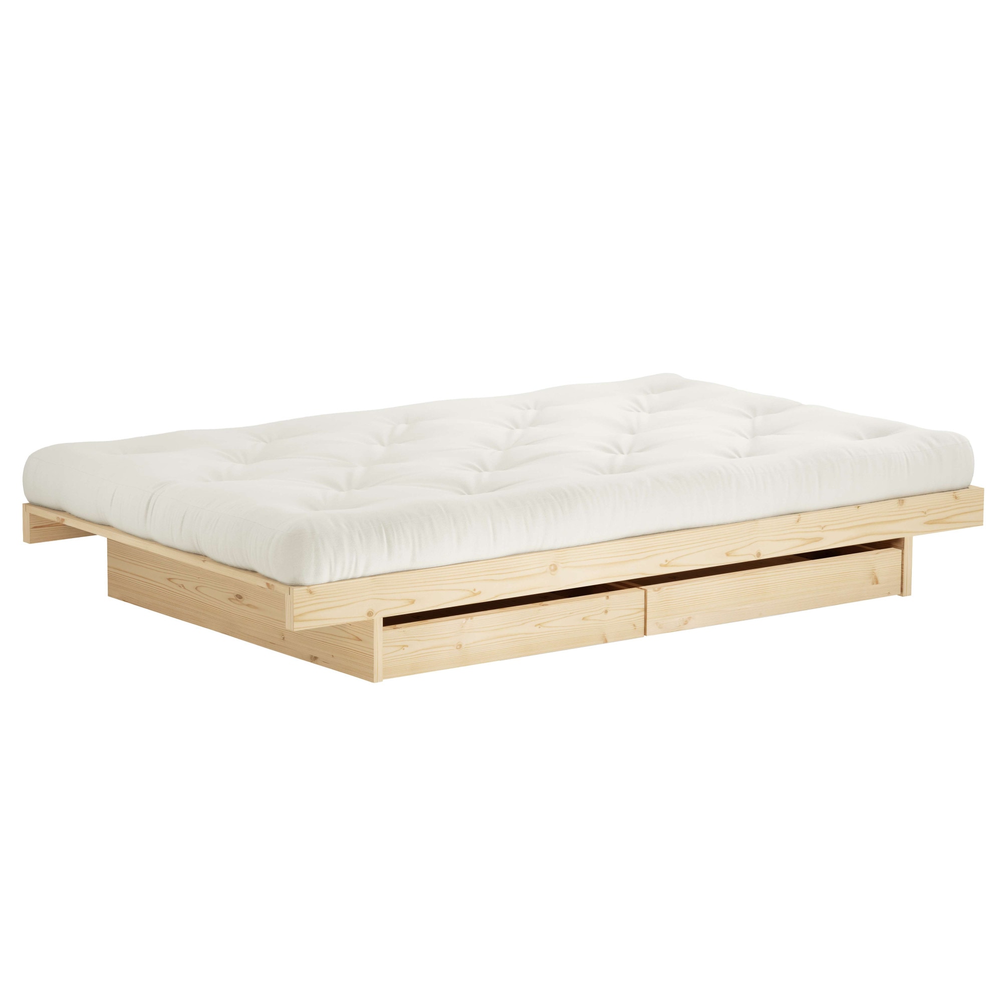 Image of Karup Design Bettgestell "Kanso Bed, Stauraumbett, Bett mit oder ohne Schubladen" Bett mit/ohne Schubladen, inkl Lattenrost, FSCzertifiert