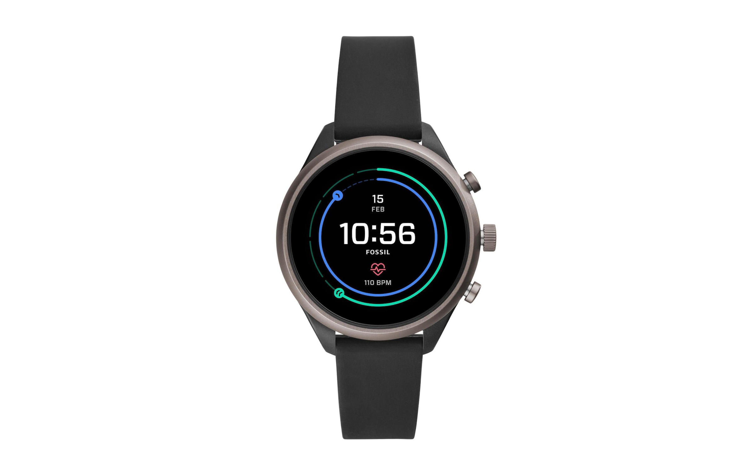 Image of Fossil Sportuhr »Sport Ø 41 mm Damen,«, (Smartphone-Benachrichtigungen-Finde mein Telefon-Funktion-Kontaktloses Bezahlen-Offline Musik-Kalendererinnerungen-Musiksteuerung-Wecker-Wasserschutz bis 50m) bei Ackermann Versand Schweiz