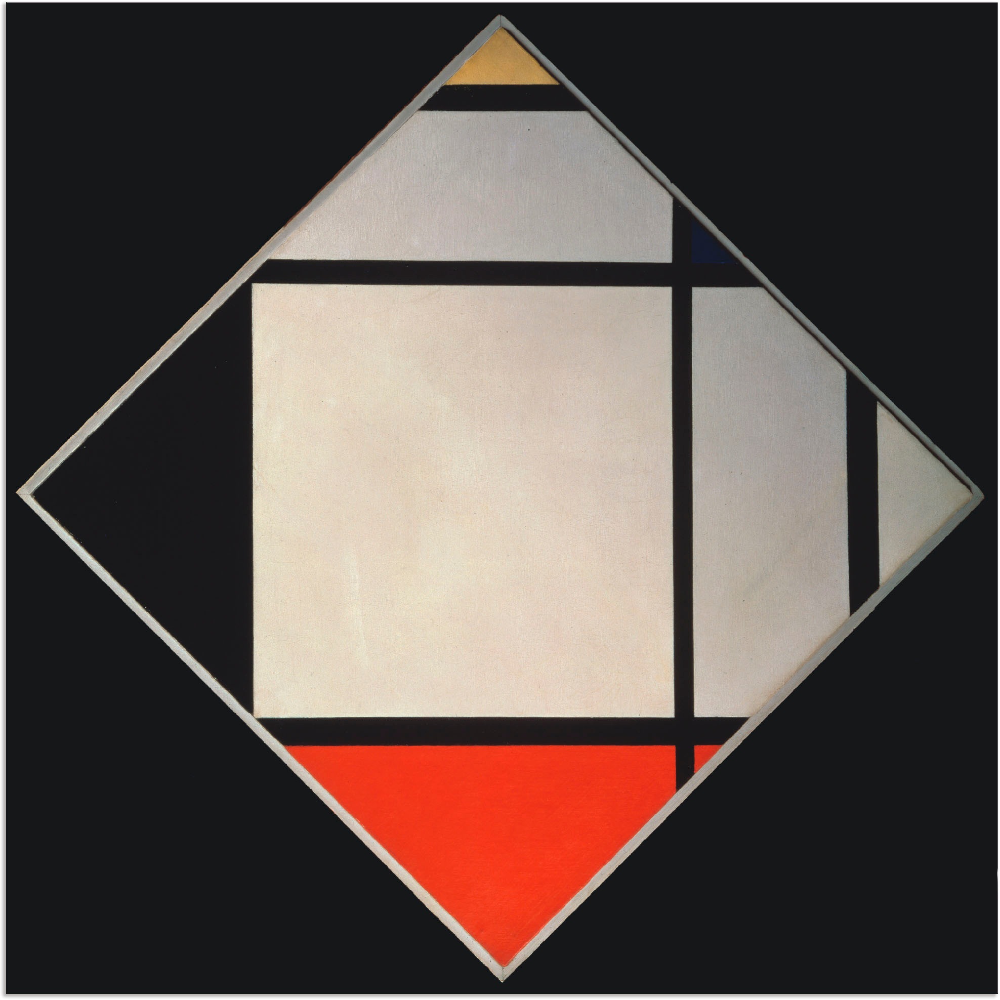 Image of Artland Wandbild »Rhombus II.«, Muster, (1 St.), in vielen Grössen & Produktarten - Alubild / Outdoorbild für den Aussenbereich, Leinwandbild, Poster, Wandaufkleber / Wandtattoo auch für Badezimmer geeignet bei Ackermann Versand Schweiz