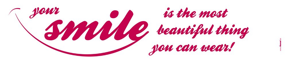 Image of Komar Wandtattoo »Your Smile«, (Set, 5 St.), selbstklebend, rückstandslos abziehbar bei Ackermann Versand Schweiz