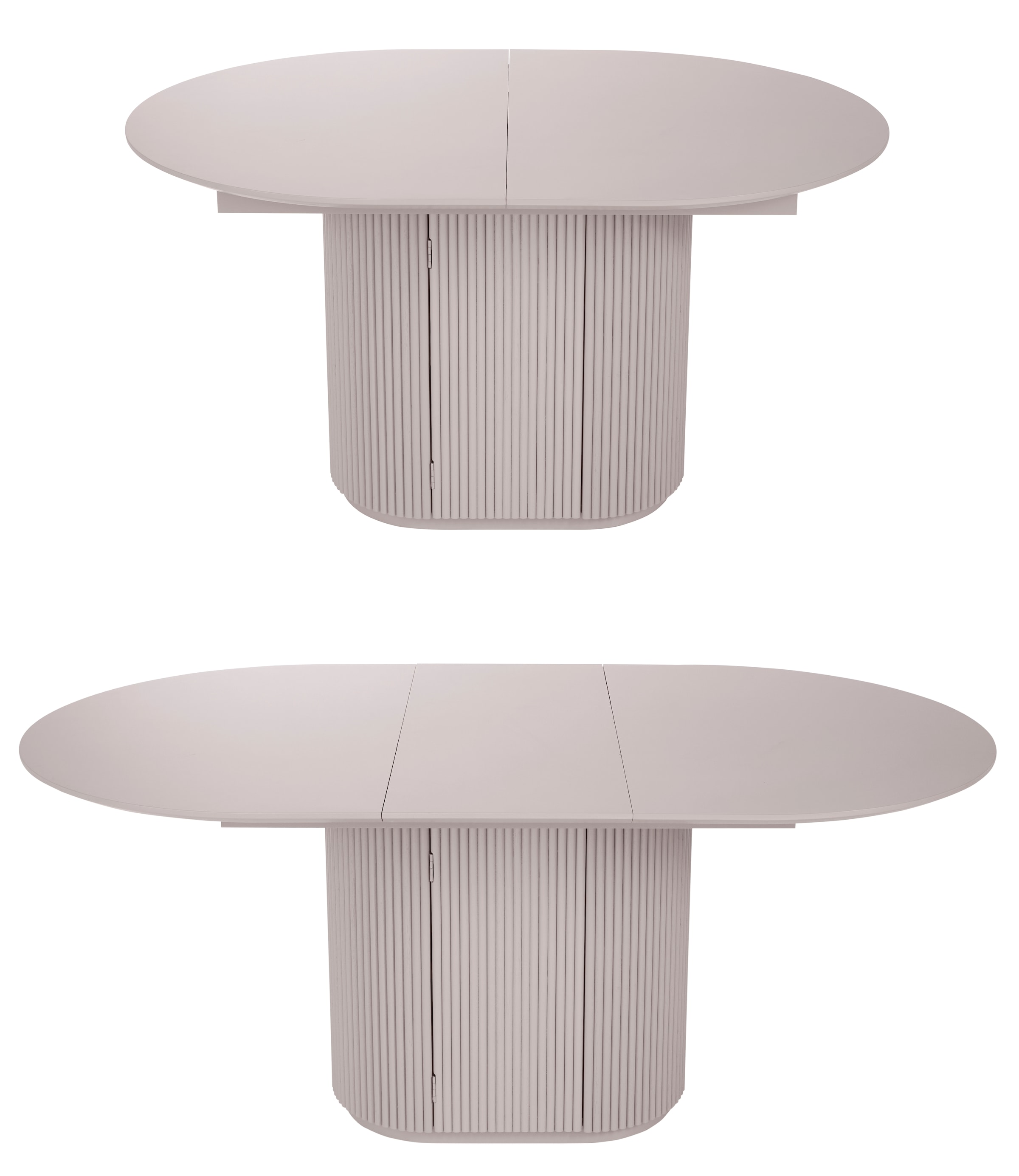 homsy by Ana Johnson Table de salle à manger »Storvia« extensible jusqu'à 180 cm, avec rangement pratique