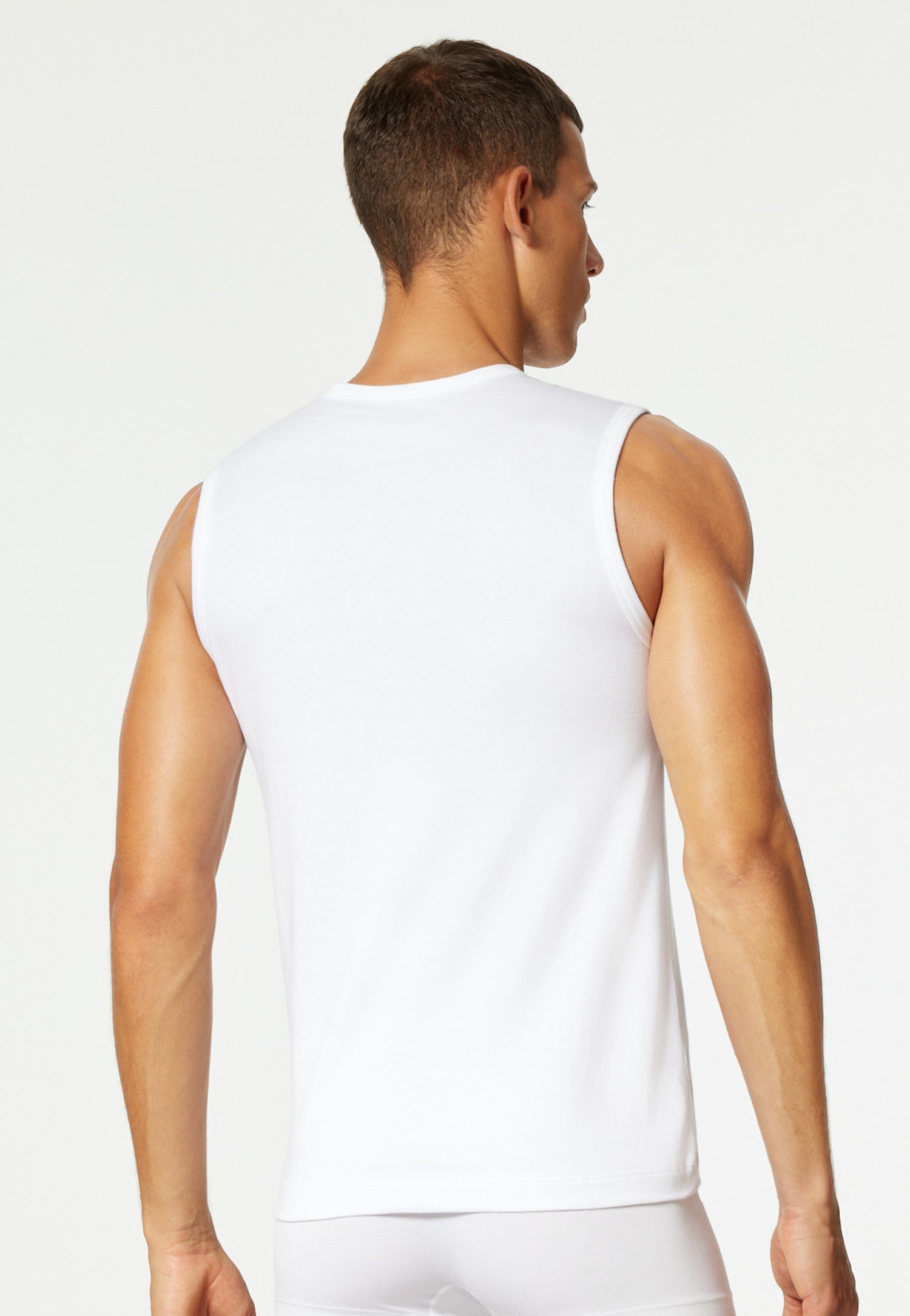 uncover by SCHIESSER Tanktop »UNCOVER Cotton«, (2er Pack), Cotton-Mix, elastisch, breite Träger, Doppelpack