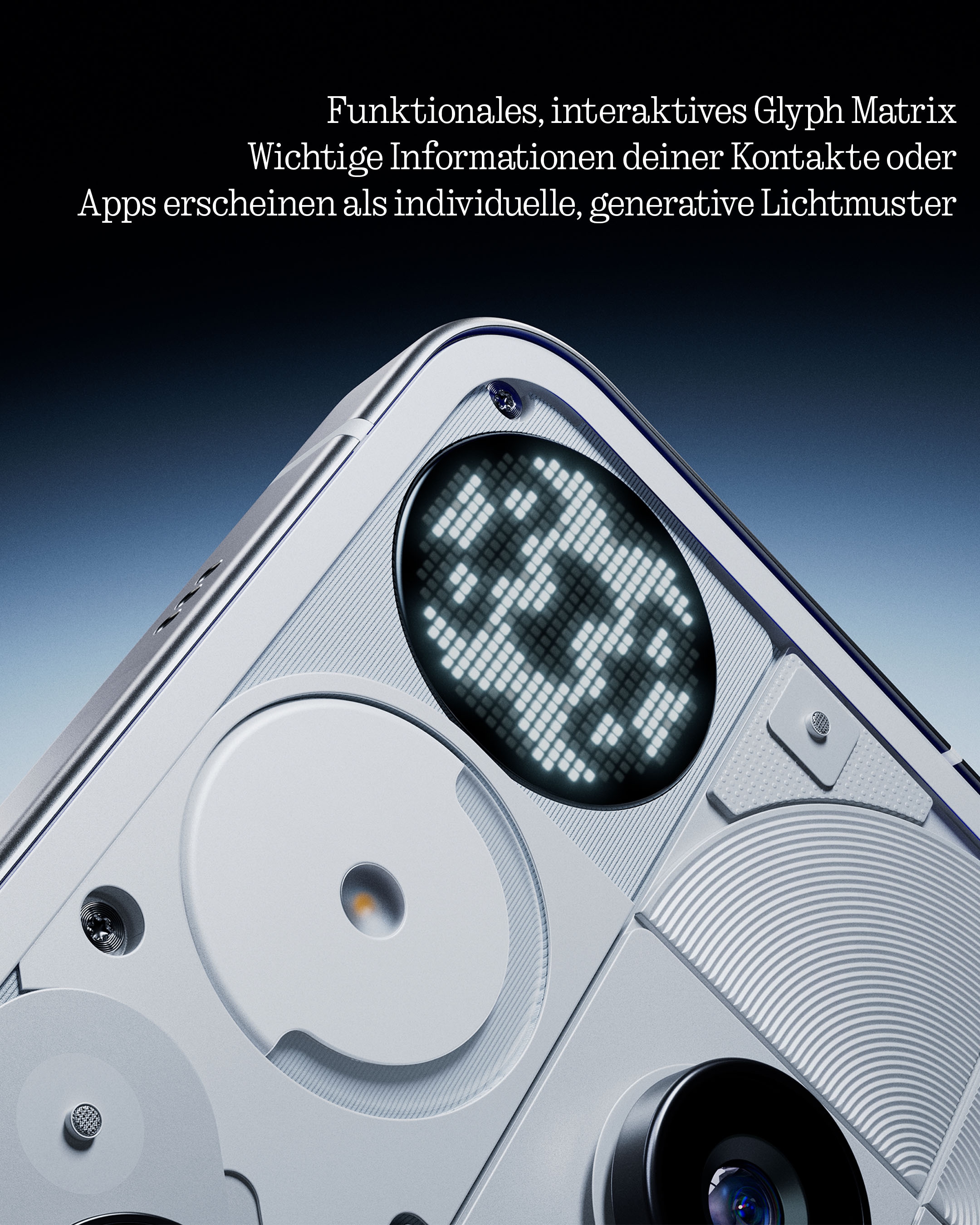 NOTHING Smartphone »Phone (3)« noir