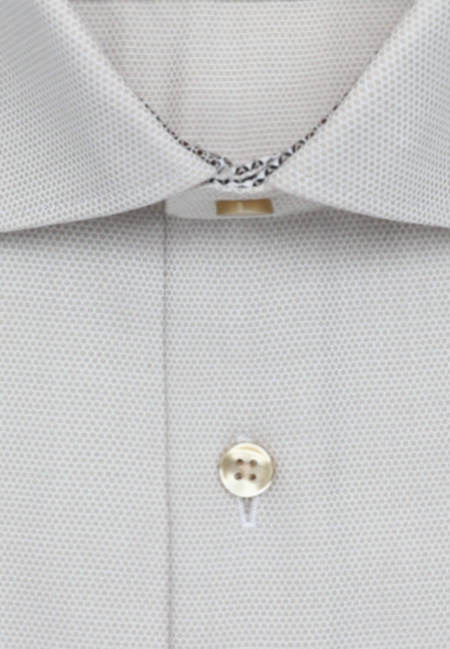 seidensticker Chemise d'affaires »Schwarze Rose« Shaped 1/1 Kentkragen Struktur