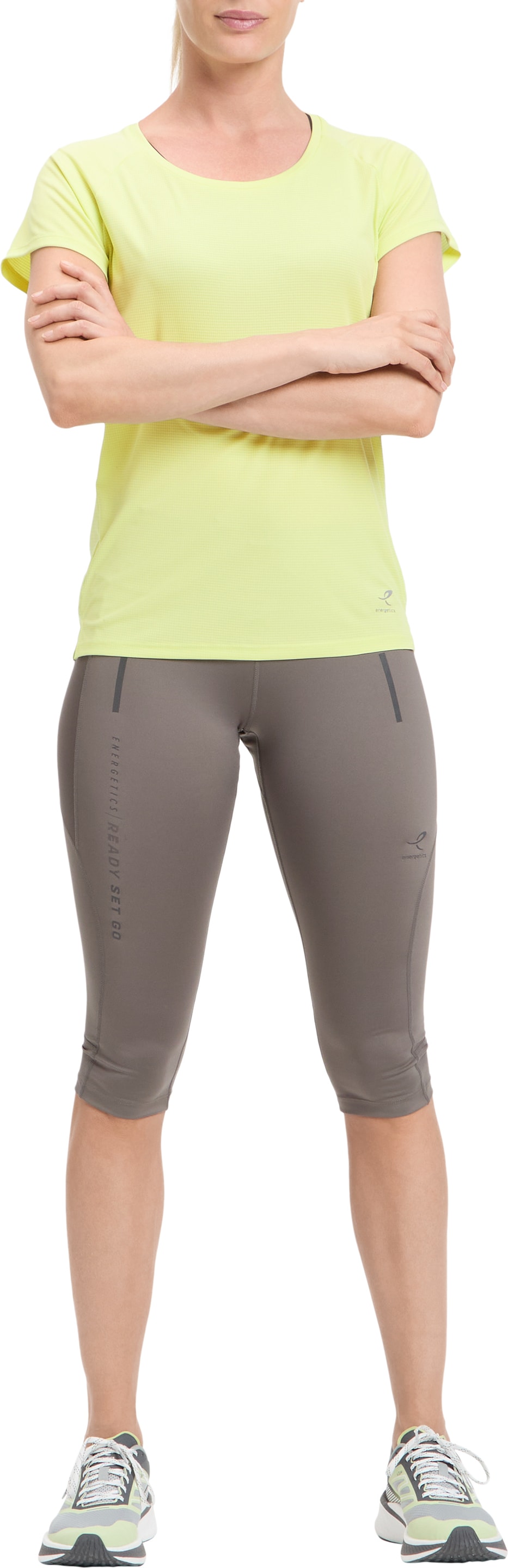 Energetics T-shirt de course »DA.-T-SHIRT STEFANIE SHORT SLEEVE W« t-shirt de course respirant, manches courtes, col rond, coupe ample