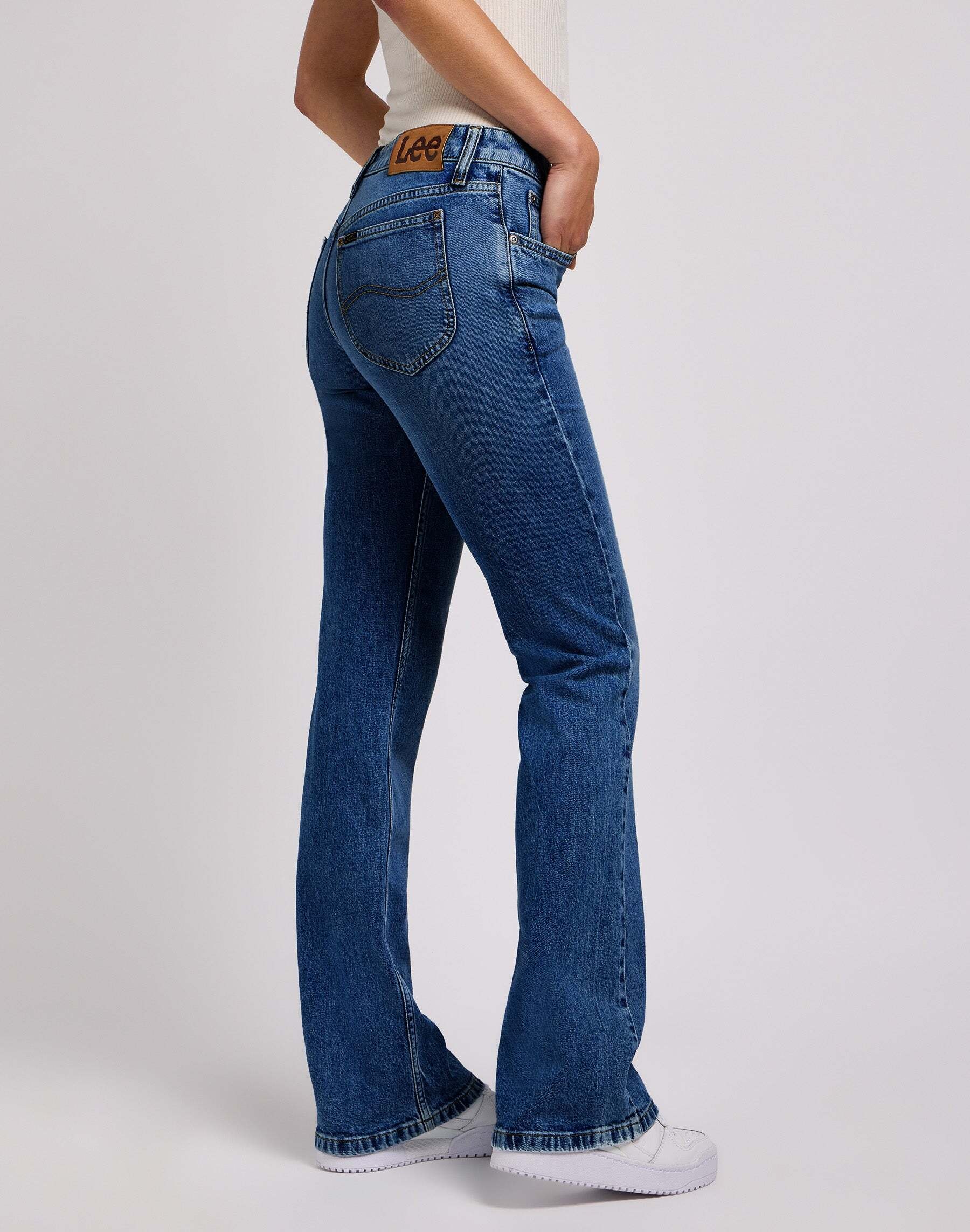 Lee® Regular-fit-Jeans »LEE Jeans Straight Leg Marion Straight«