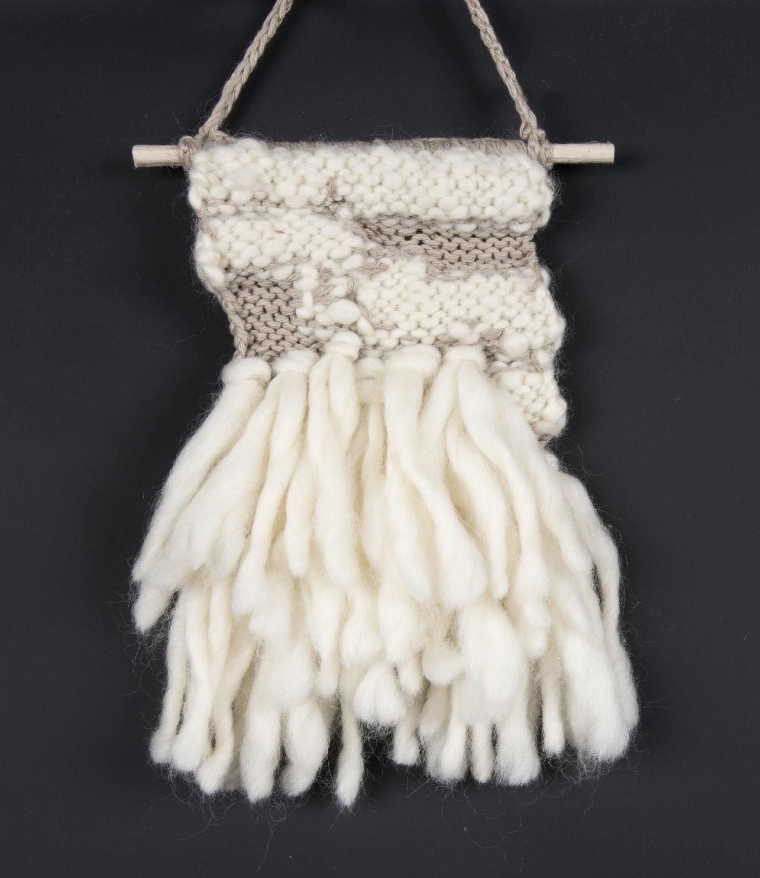 Image of THEKO Wanddekoobjekt »Wallart MiniWall«, Wandteppich, Wanddeko, reine Wolle, handgefertigt, im Boho-Stil, ideal im Wohnzimmer & Schlafzimmer bei Ackermann Versand Schweiz