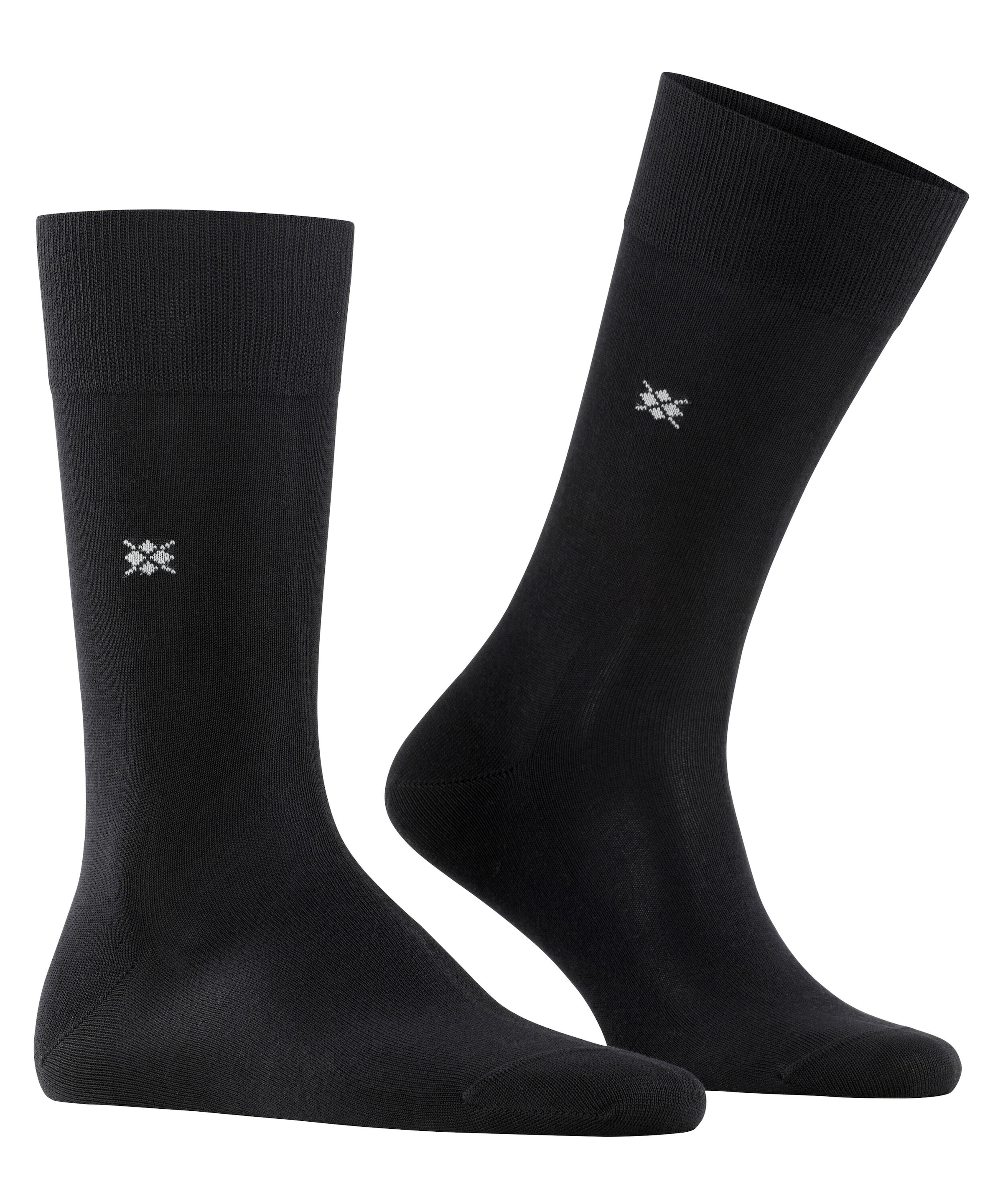 Burlington Socken »Dublin« unifarben, Einheitsgrösse 40-46, Burlington-Logo
