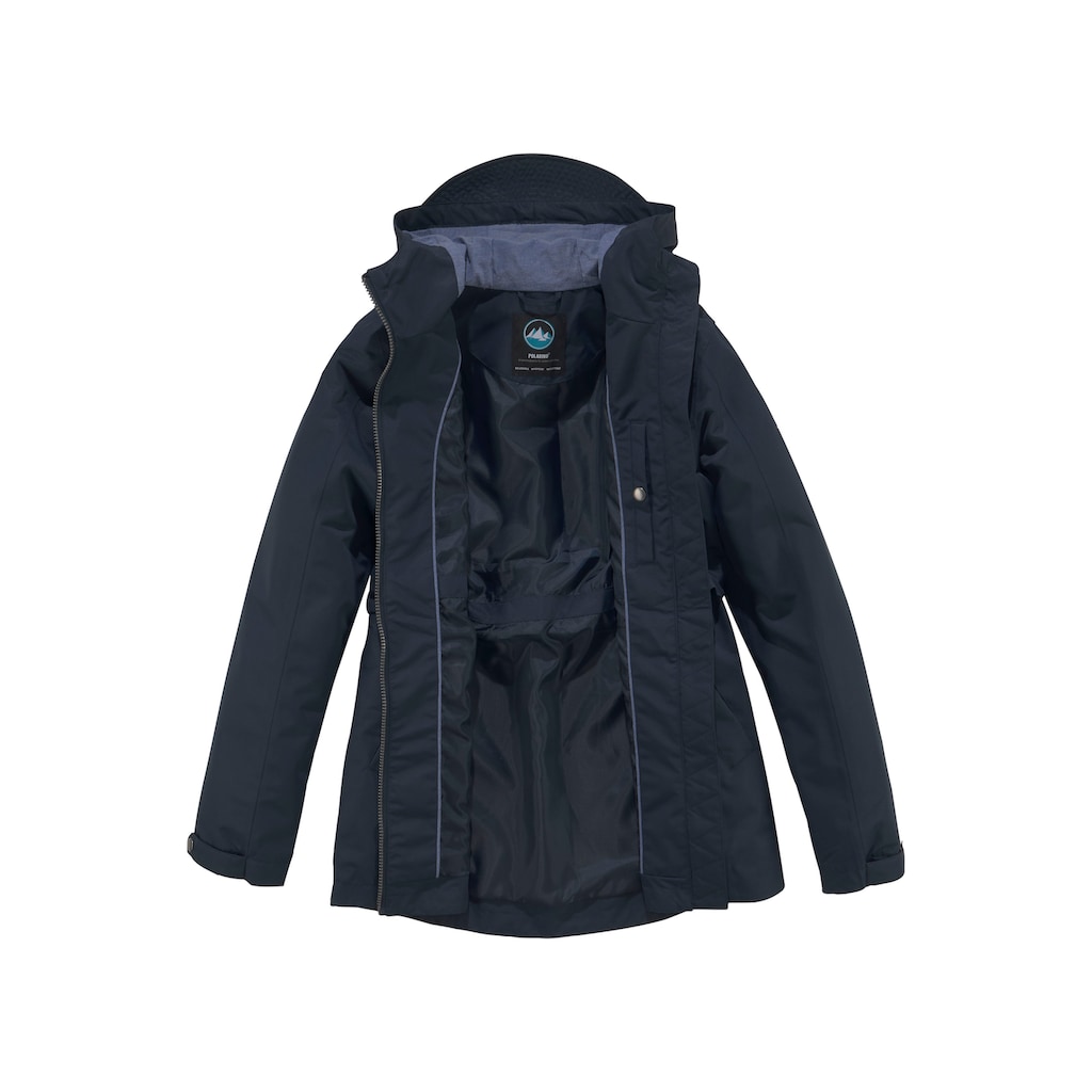 Polarino Outdoorjacke, mit Kapuze