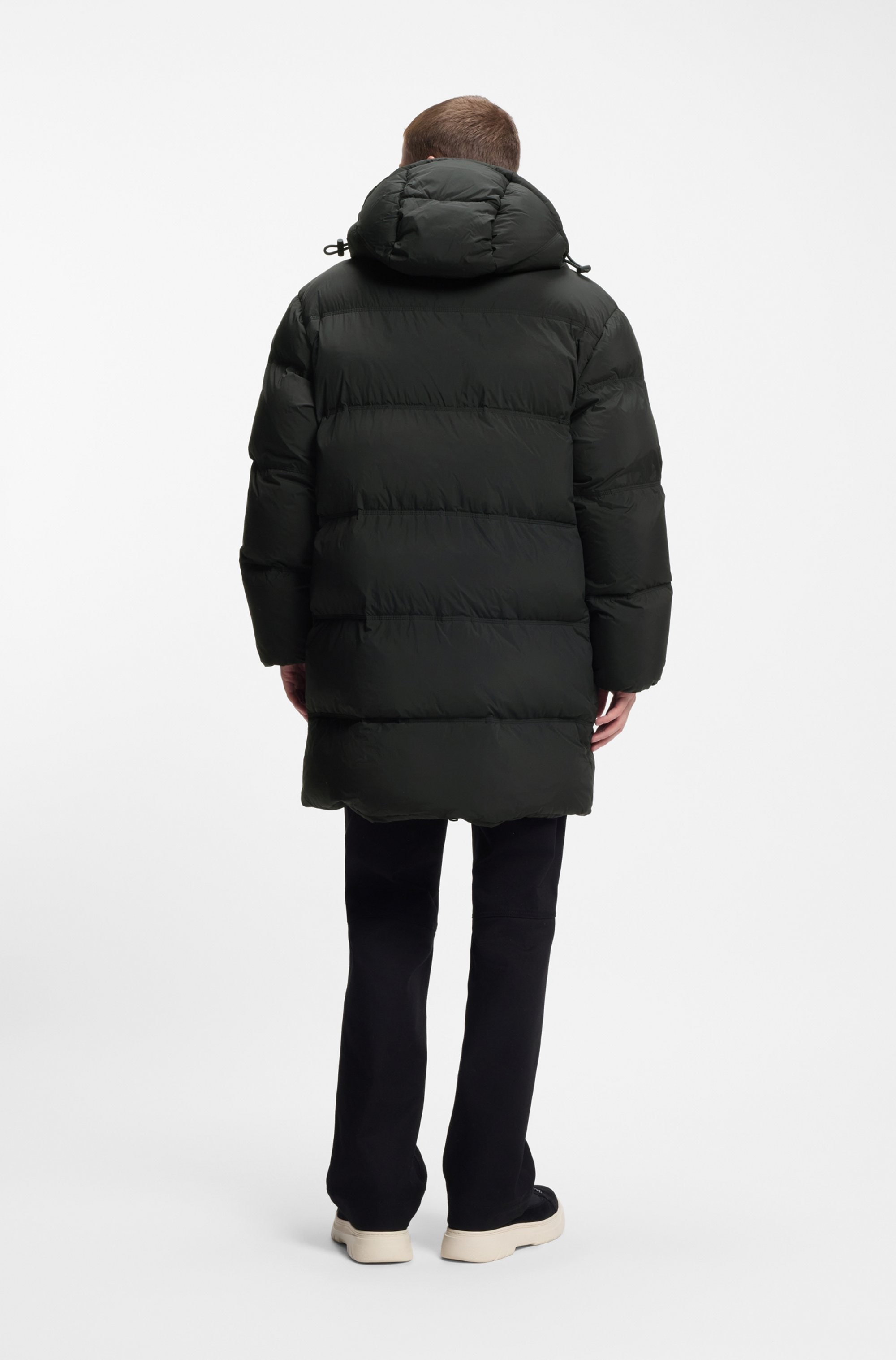 HUGO Blue Veste d'hiver »Bodi« mit Kapuze mit Kapuze, warm wattiert, Relaxed Fit