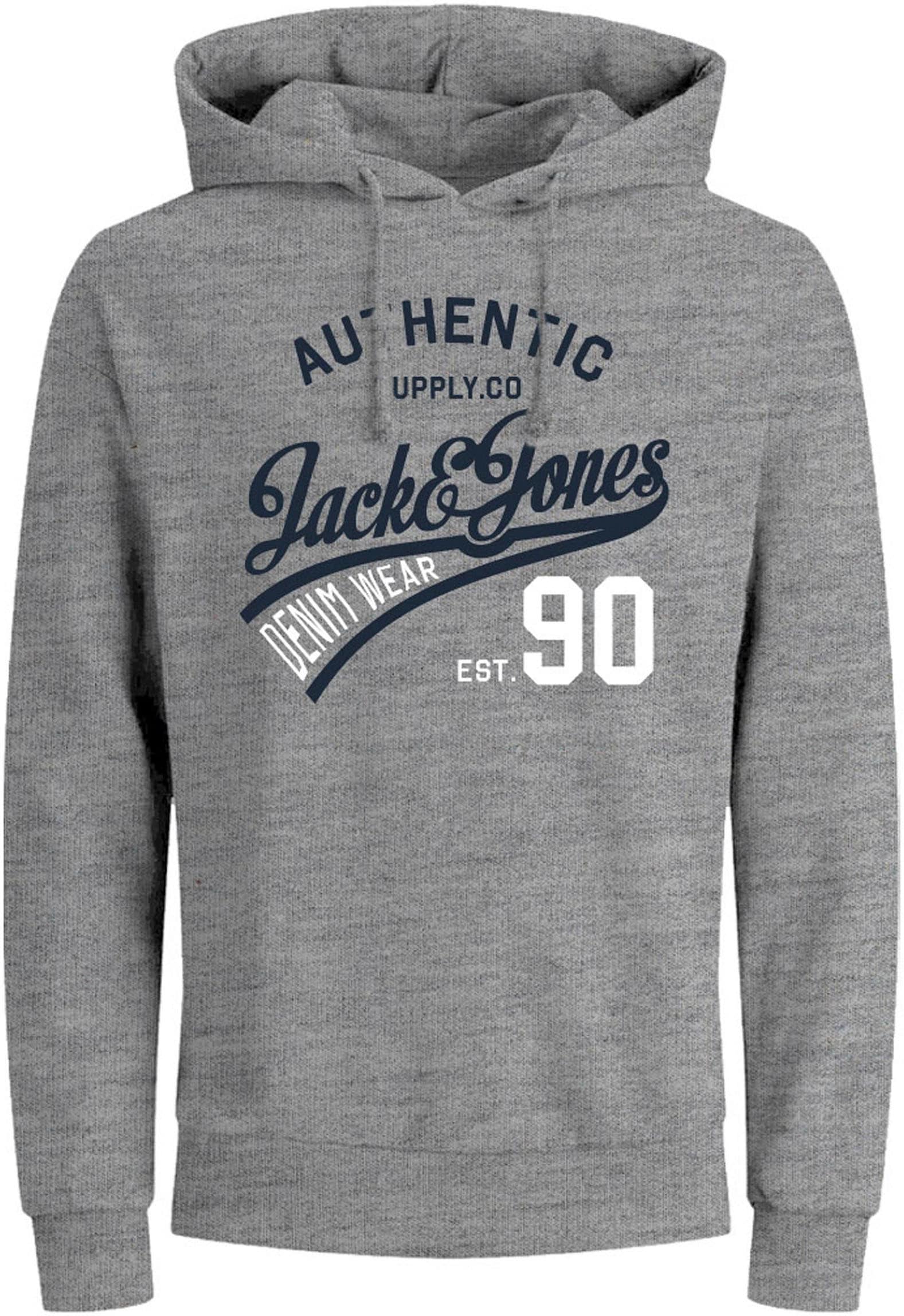 Jack & Jones Kapuzensweatshirt »ETHAN SWEAT HOOD 2PK«, (Packung, 2 tlg., 2er-Pack)
