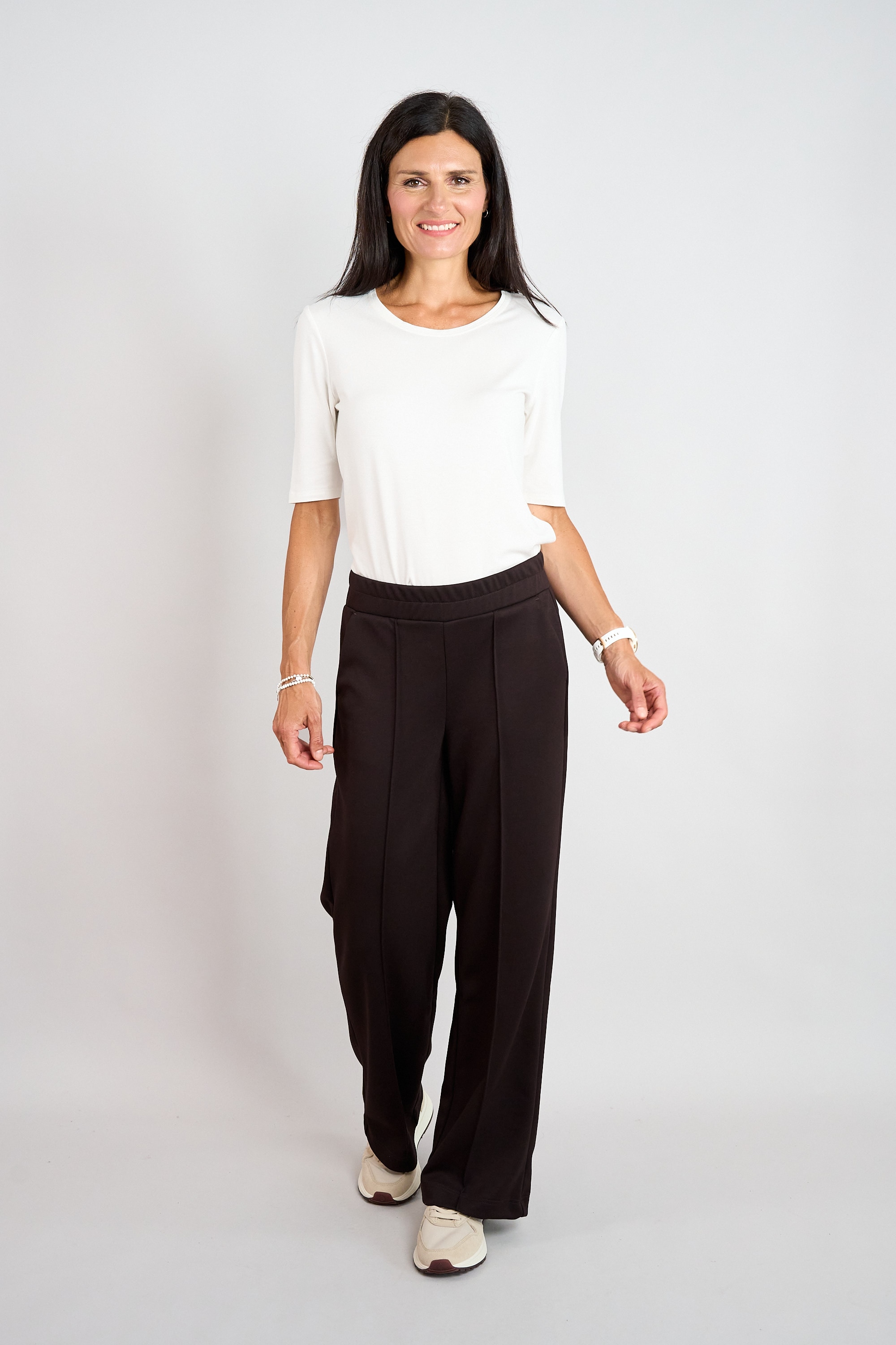 Seidel Moden Stoffhose  mit elatstischem Bund - MADE IN GERMANY