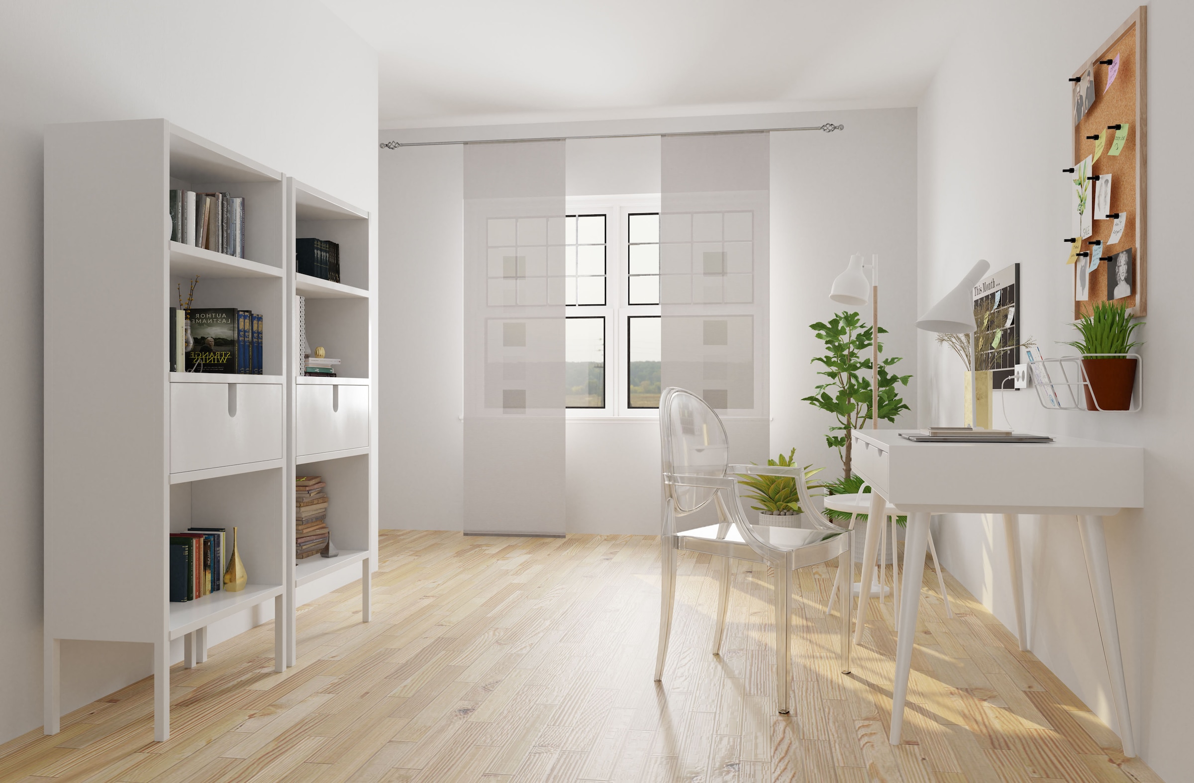 Image of HOMING Schiebegardine "Elias" Klettband 1 Stk. tlg. geometrisch, modern, Wohnzimmer, Schlafzimmer