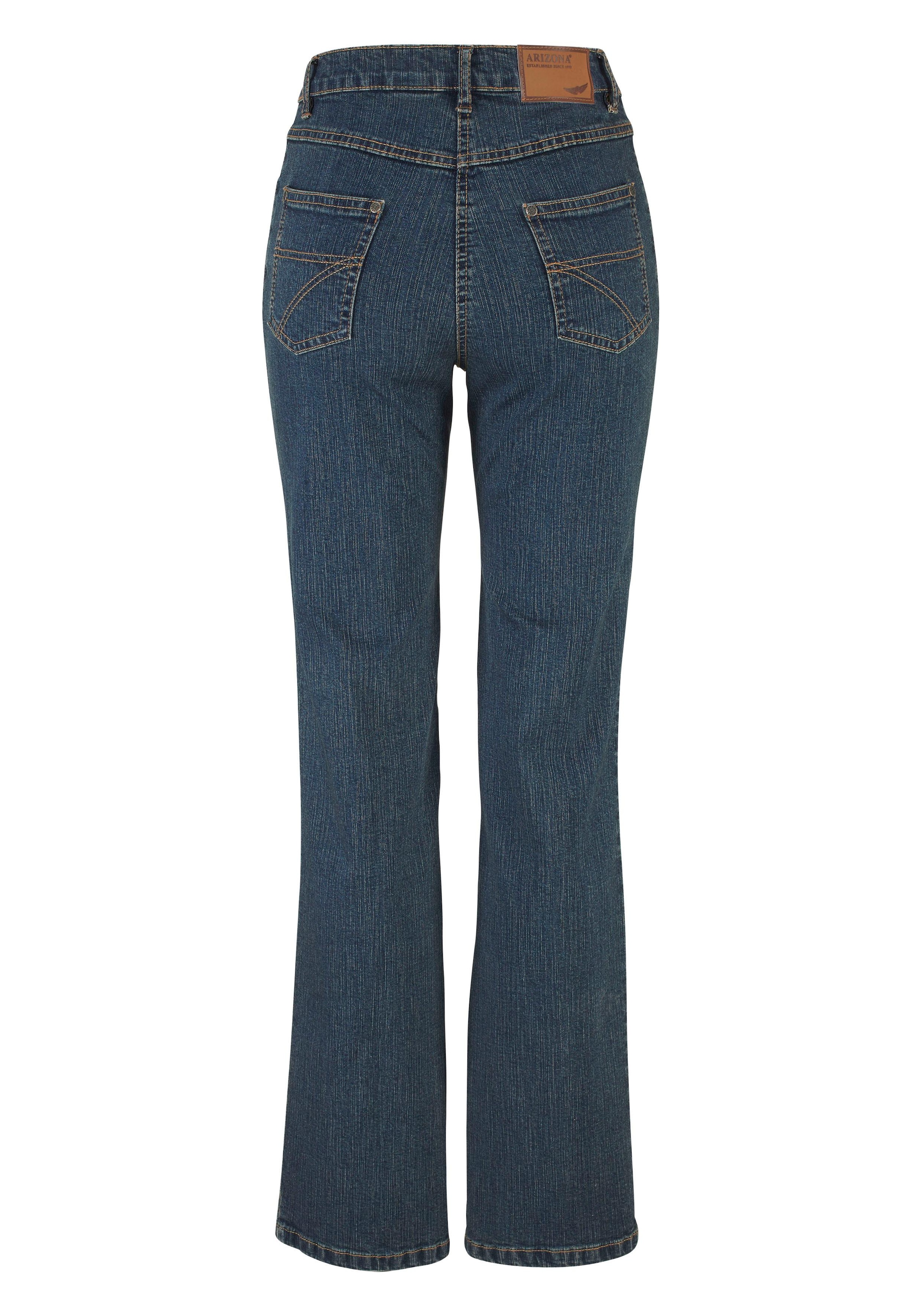 Jeans Gerade High kaufen ♕ versandkostenfrei Arizona »Annett«, Waist