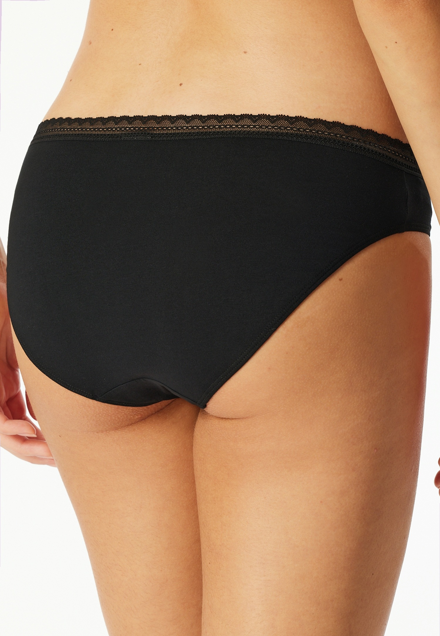 Schiesser Rioslip »Modern Multipacks« 3er Pack,  Spitzenbänder, Baumwollmischung, Single Jersey