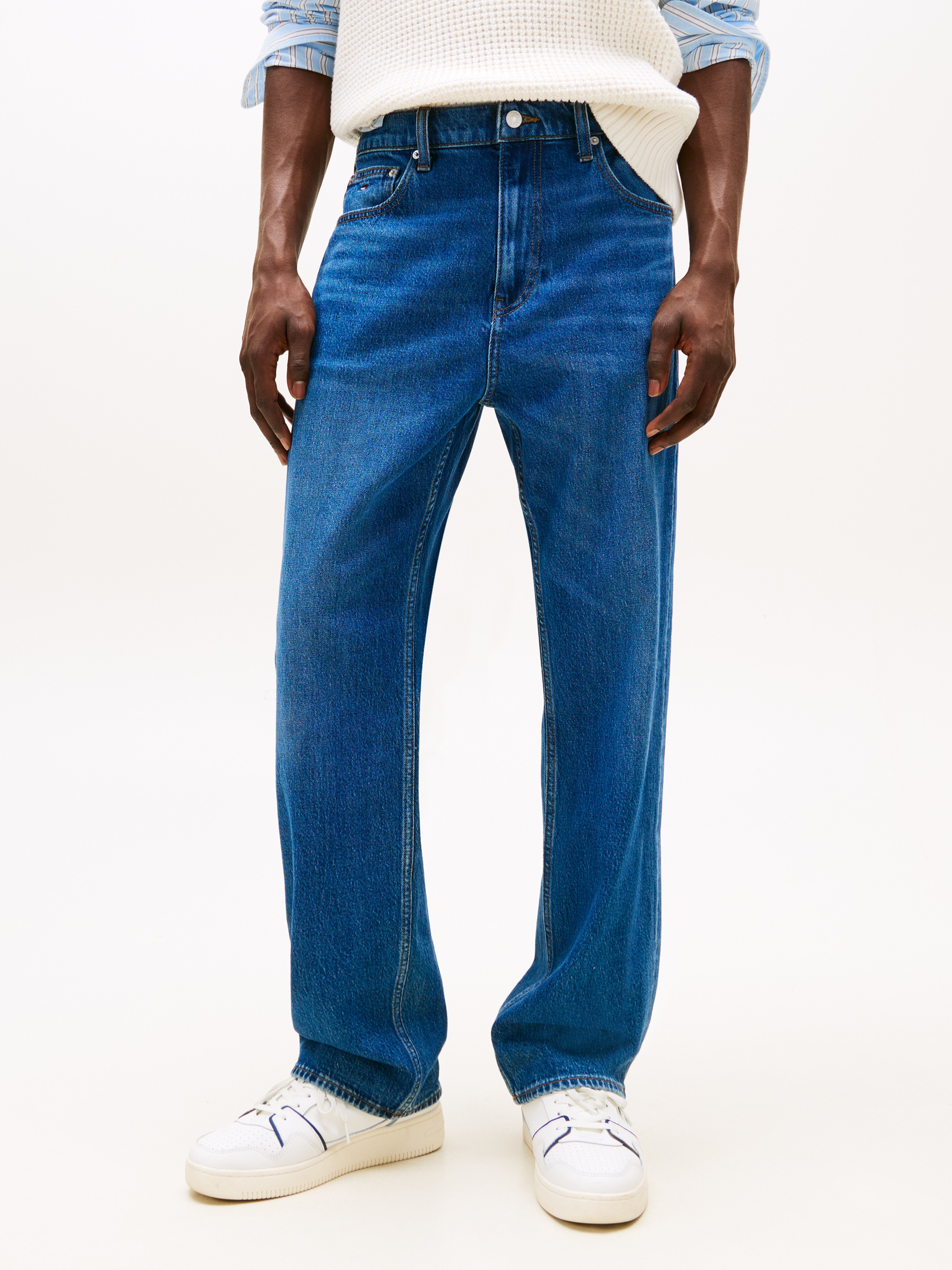 Tommy Jeans Regular-fit-Jeans »Otis Regular Straight«, Gerade geschnittene Jeans, regulärer Leibhöhe