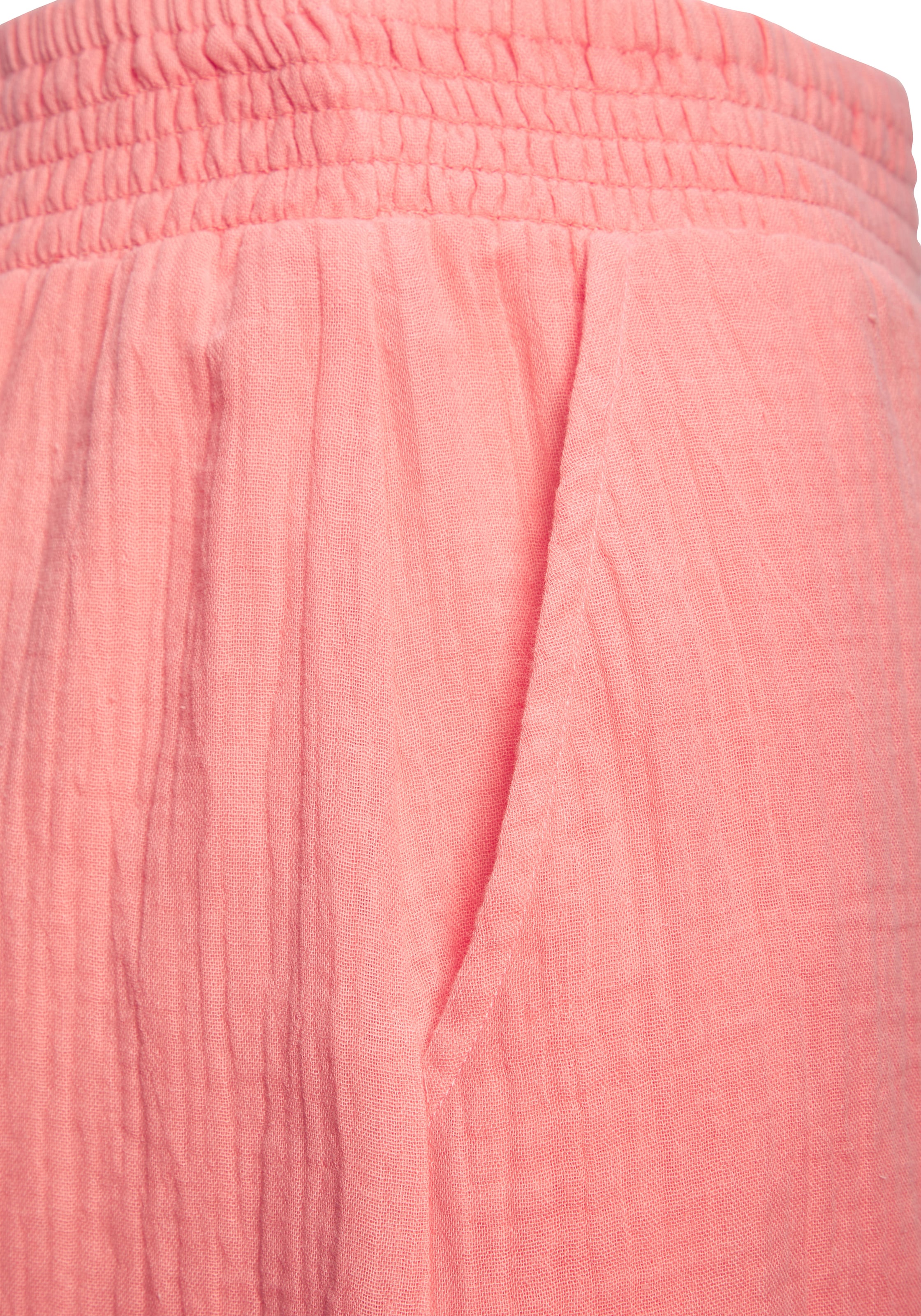 Beachtime Short tissé »aus sommerlicher Musselinware«  leichte Strandshorts, Sommerhose