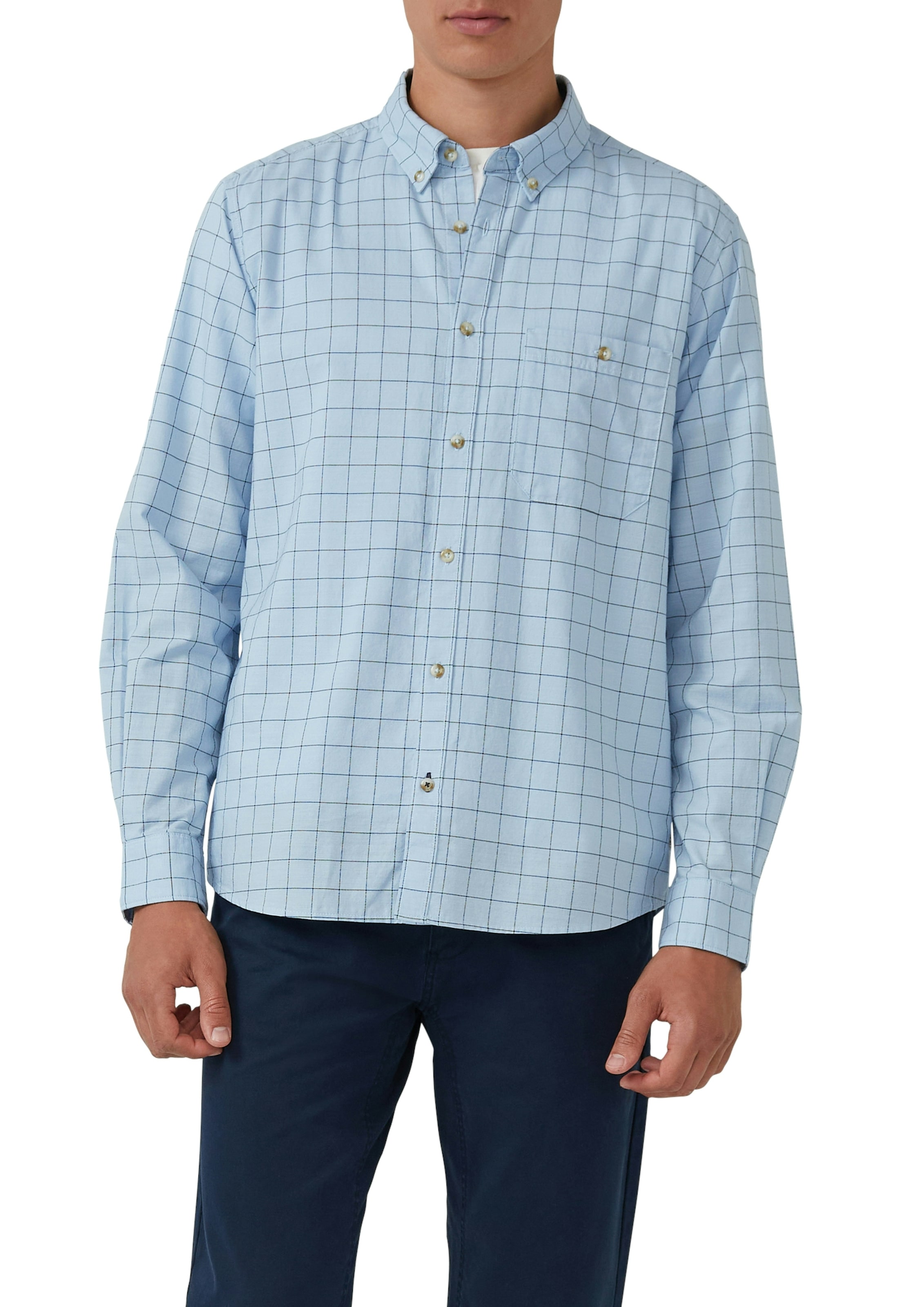 s.Oliver Chemise à manches longues avec broderie logo