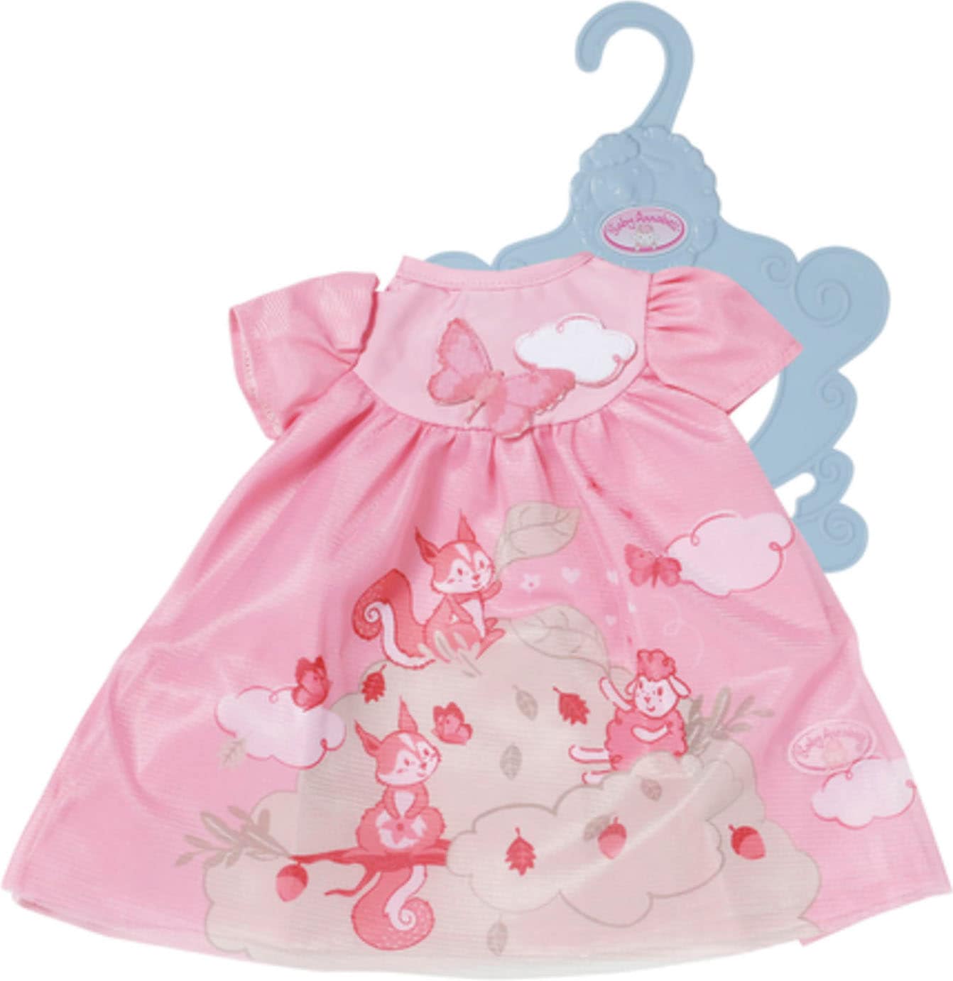 Puppenkleidung »Kleid rosa Eichhörnchen, 43 cm«