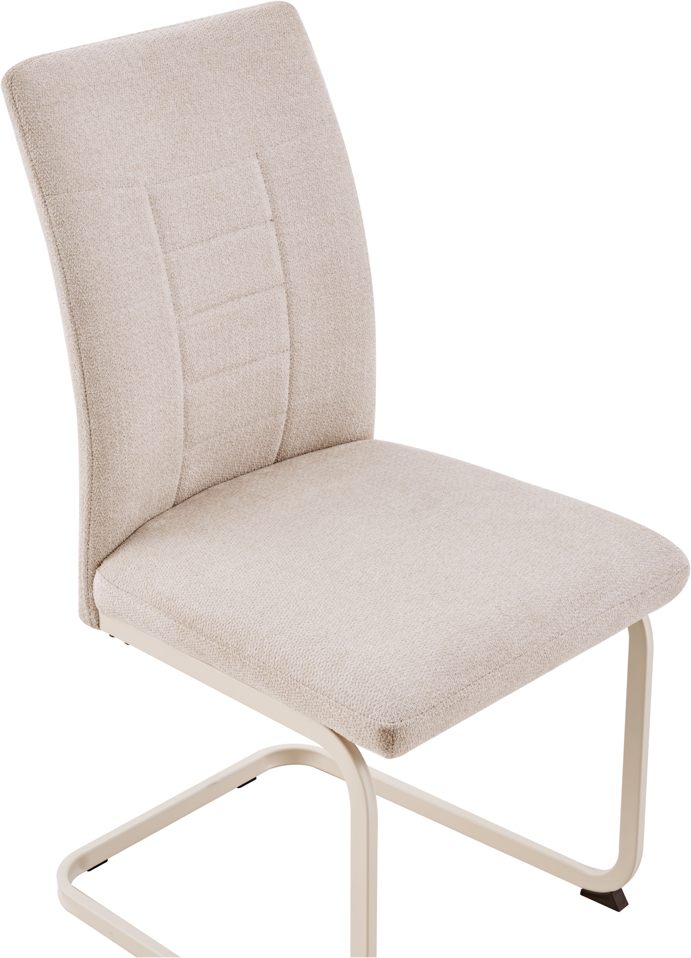 HELA Chaise cantilever »AUGUSTA« (Ensemble) 2 cuisbalançoire, largeur d'assise XL, suspension à ressorts ondulés, charge max. 140kg