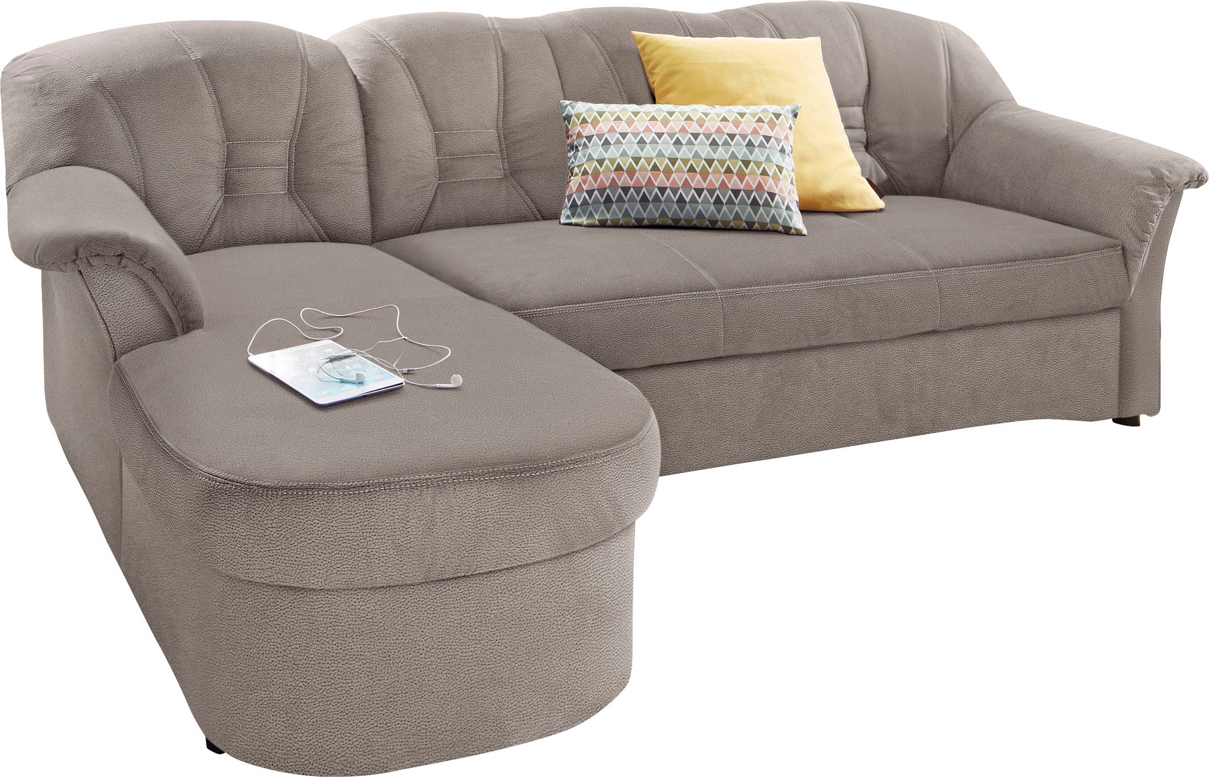 Image of DOMO collection Ecksofa »Elva«, wahlweise mit Bettfunktion und Federkern bei Ackermann Versand Schweiz