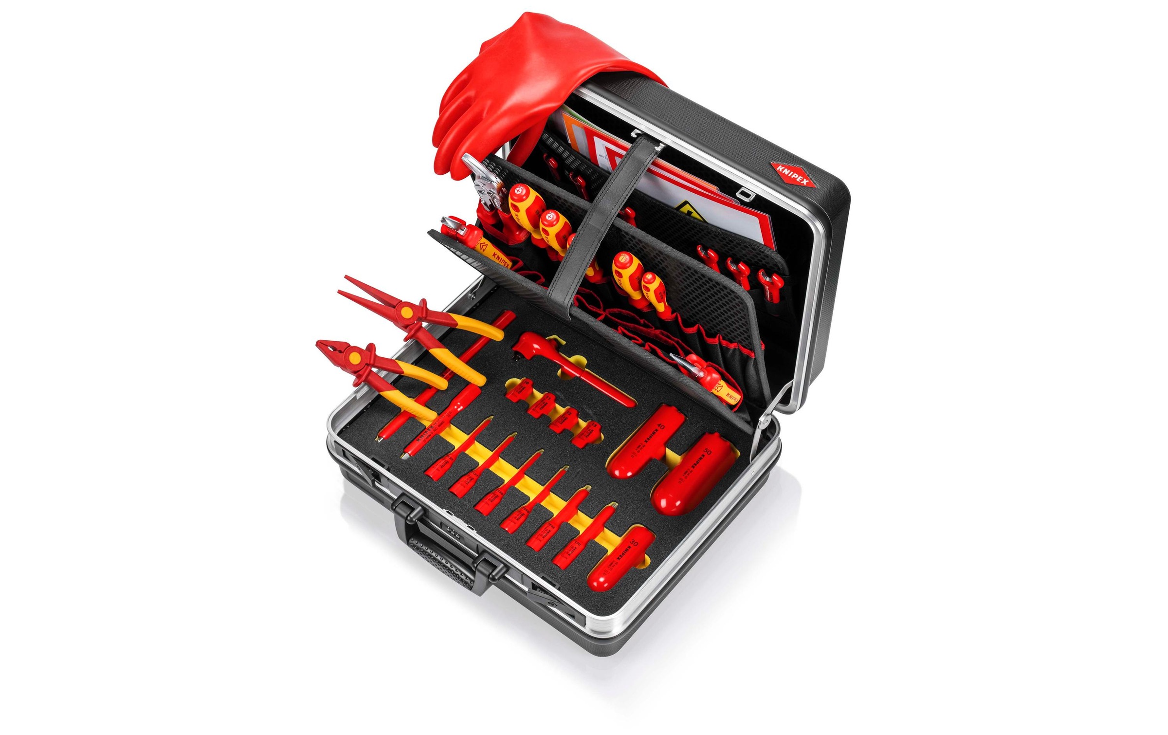 Image of Knipex Werkzeugkoffer "Basic E-Mobilität, 34-teilig"