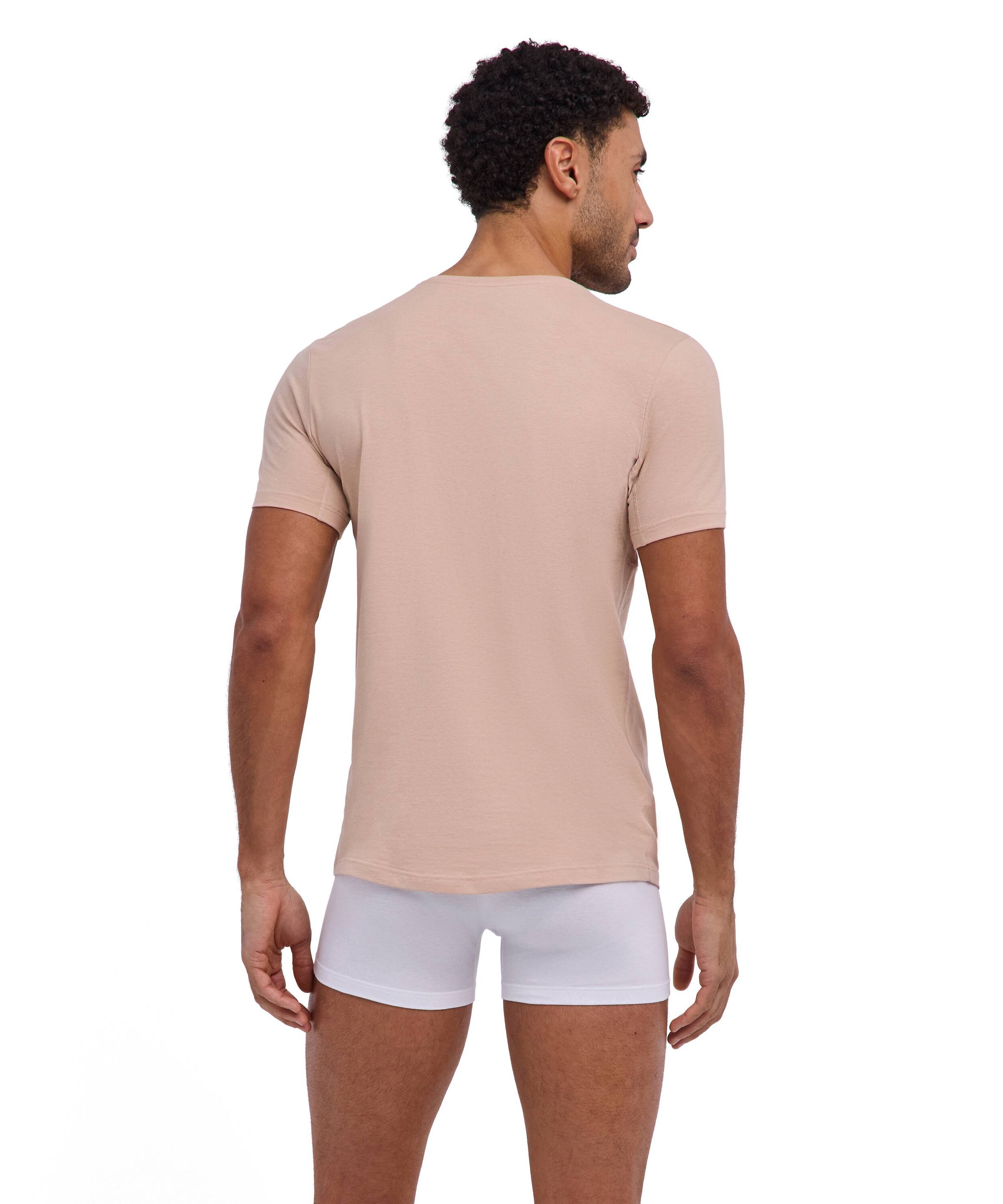 FALKE T-shirt »Daily Climate Control« col en V profond, manches courtes, mélange coton