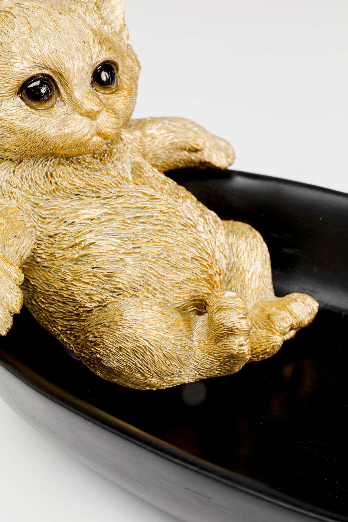 Kare Design Bol »Bathing Cat 20cm« aus polyresin (pierre artificielle) en polyresine
