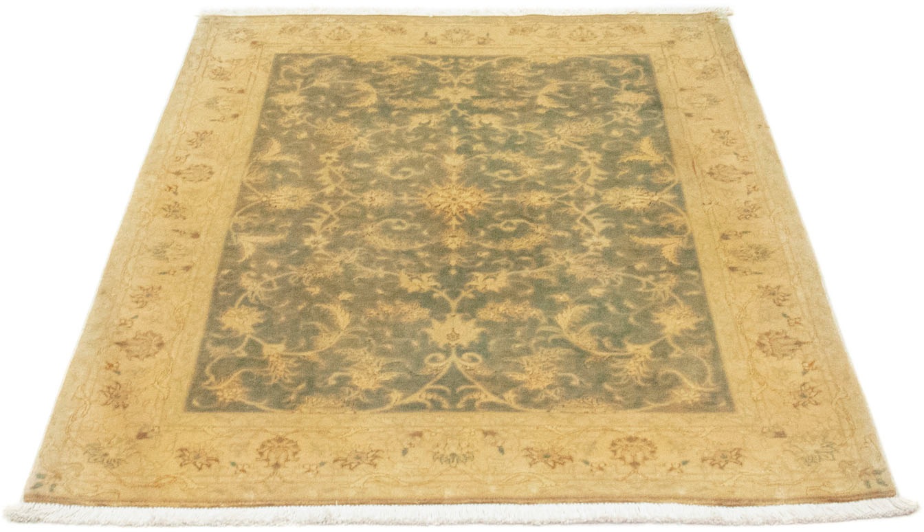 Image of morgenland Teppich »Täbriz 50 Raj Teppich handgeknüpft grün«, rechteckig, 7 mm Höhe, handgeknüpft bei Ackermann Versand Schweiz