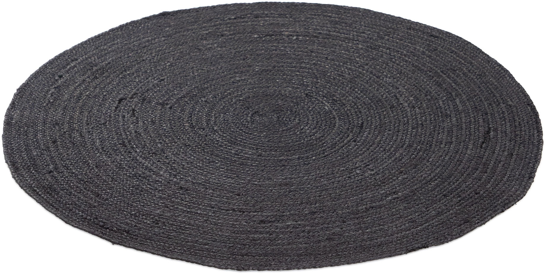 carpetfine Teppich »Nele Juteteppich Naturfaser«, rund, 6 mm Höhe, geflochtener Wendeteppich aus 100%Jute, in rund und oval, viele Grössen