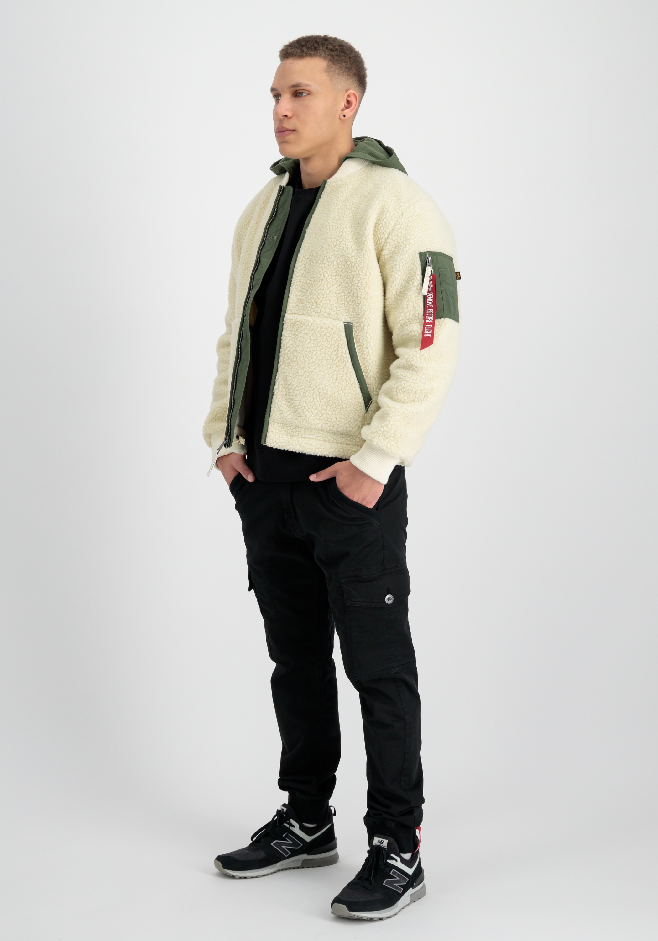 Alpha Industries Bomberjacke »Alpha Industries Men - Bomber Jackets Teddy Nylon ZH Jacket«