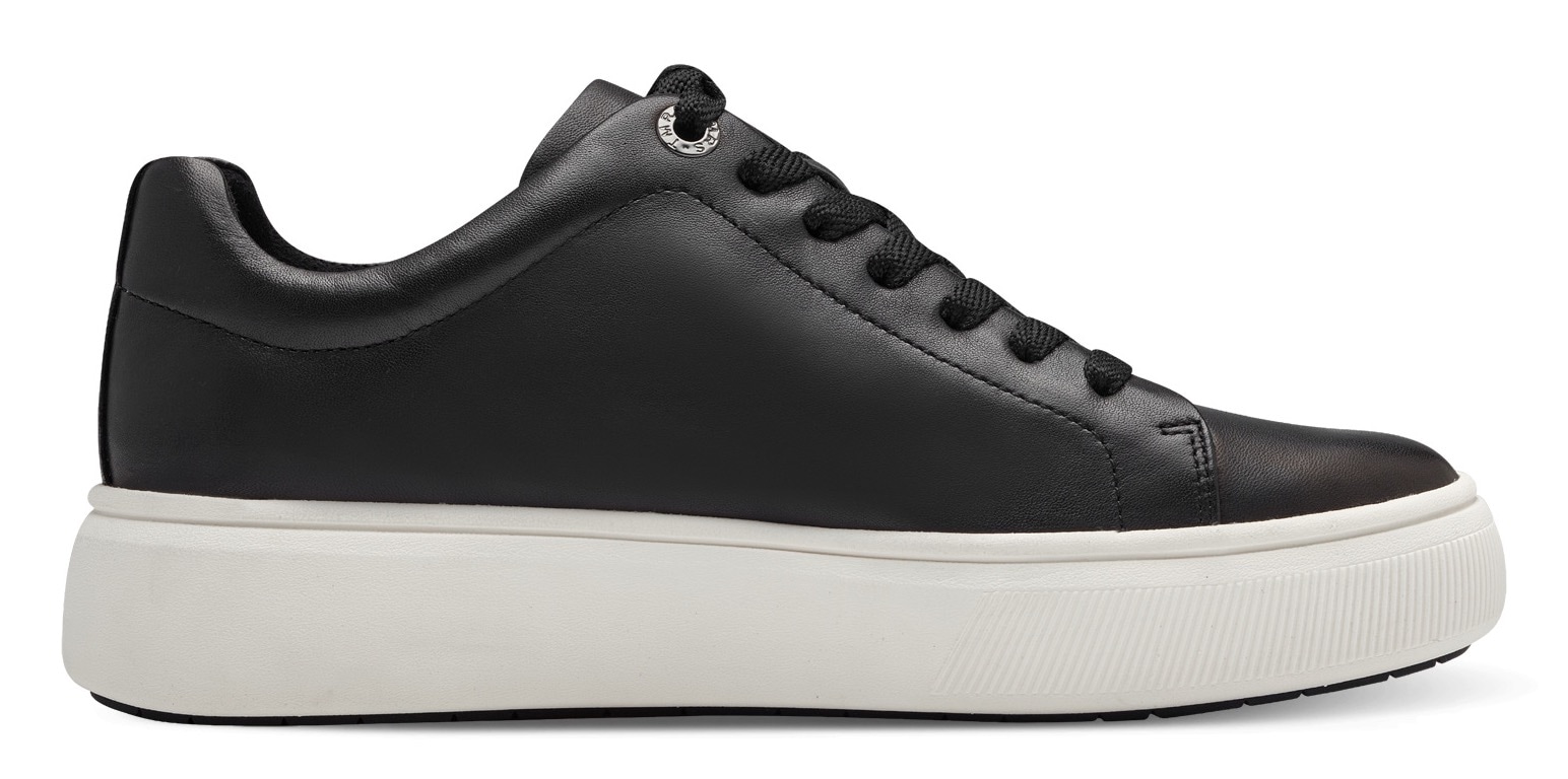 Tamaris Plateausneaker  , Freizeitschuh, Halbschuh, Schnürschh mit Wechselfussbett