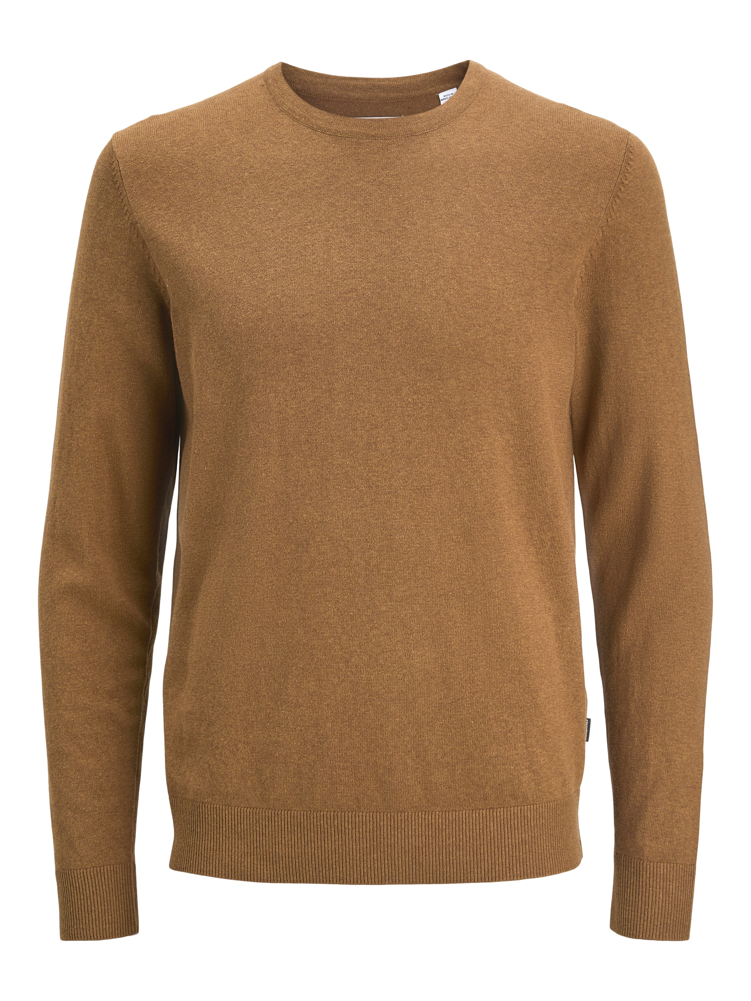 Jack & Jones »JJEEMIL KNIT CREW NECK NOOS« Baumwollmischung, regular fit