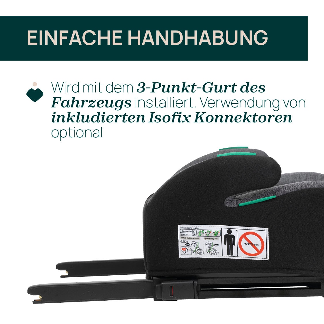 Chicco Rehausseur de siège pour enfant »Quasar Fix I-Size«