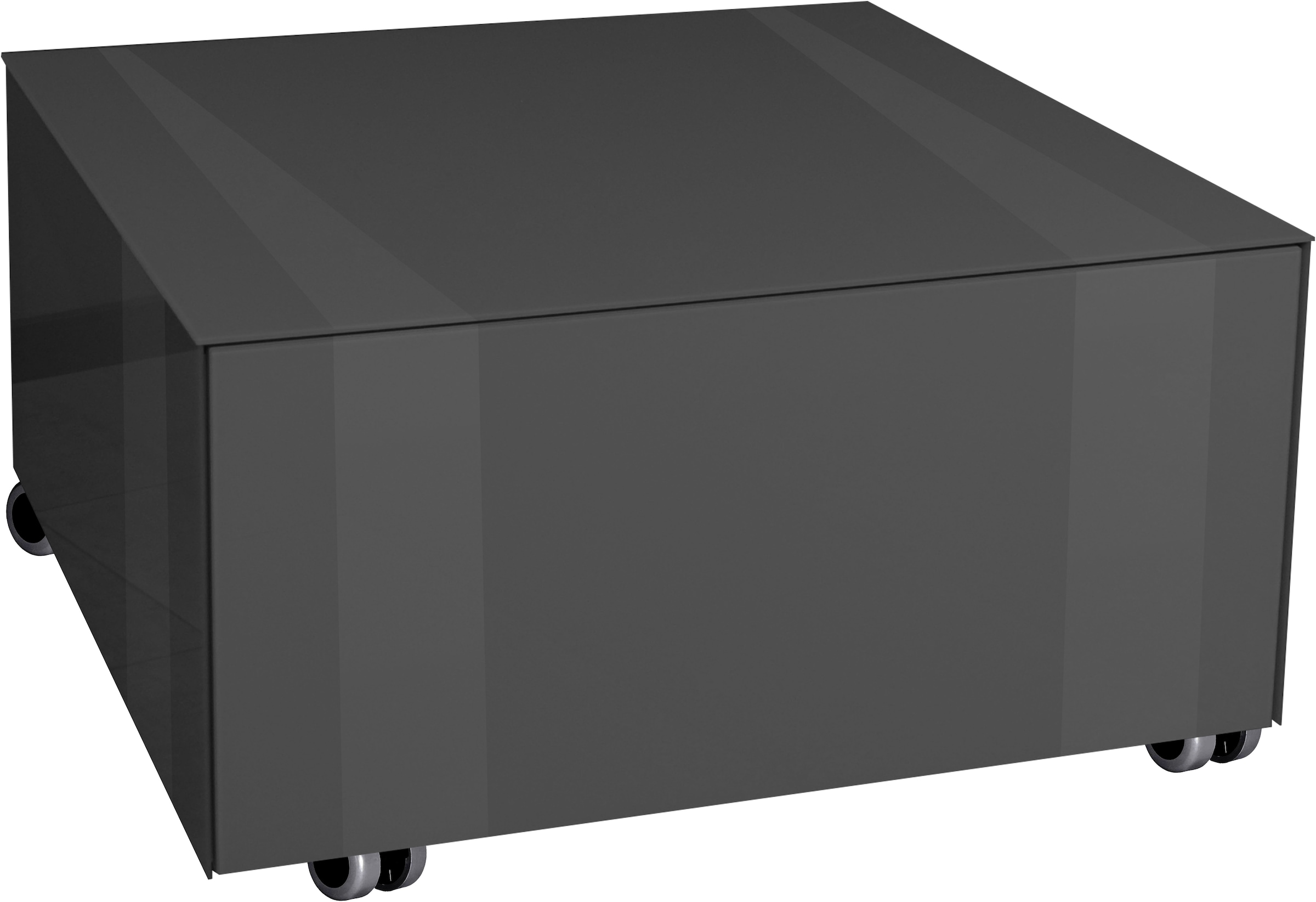Image of Mäusbacher Couchtisch Couchtisch auf Rollen BHT 75/42/75 cm mit 1 Schublade, 1 offenes Fach