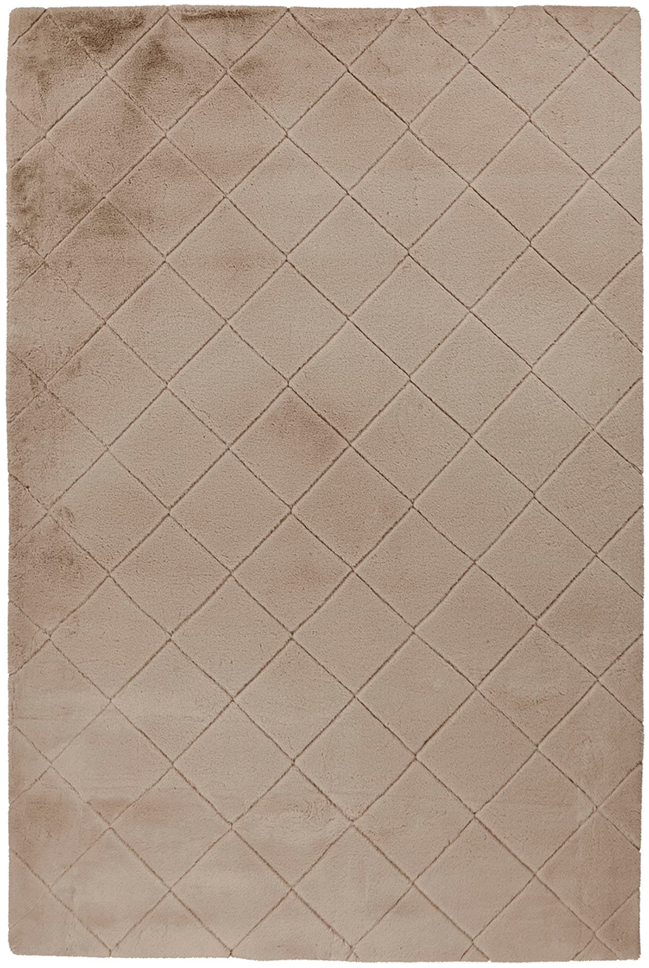 Padiro Teppich »Imala 125« rechteckig 30 mm Höhe Besonders weiche Haptik, flauschig, geprägtes Muster