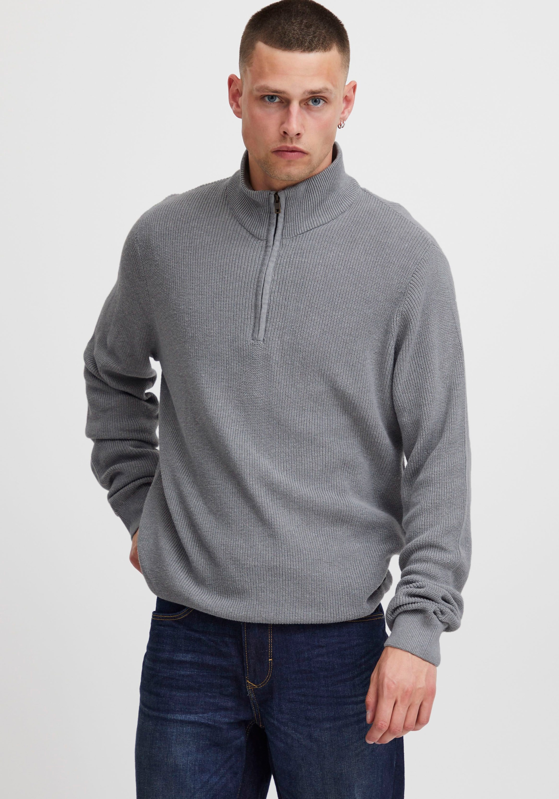 Stehkragenpullover »BL Pullover BHCodford half-zipp«