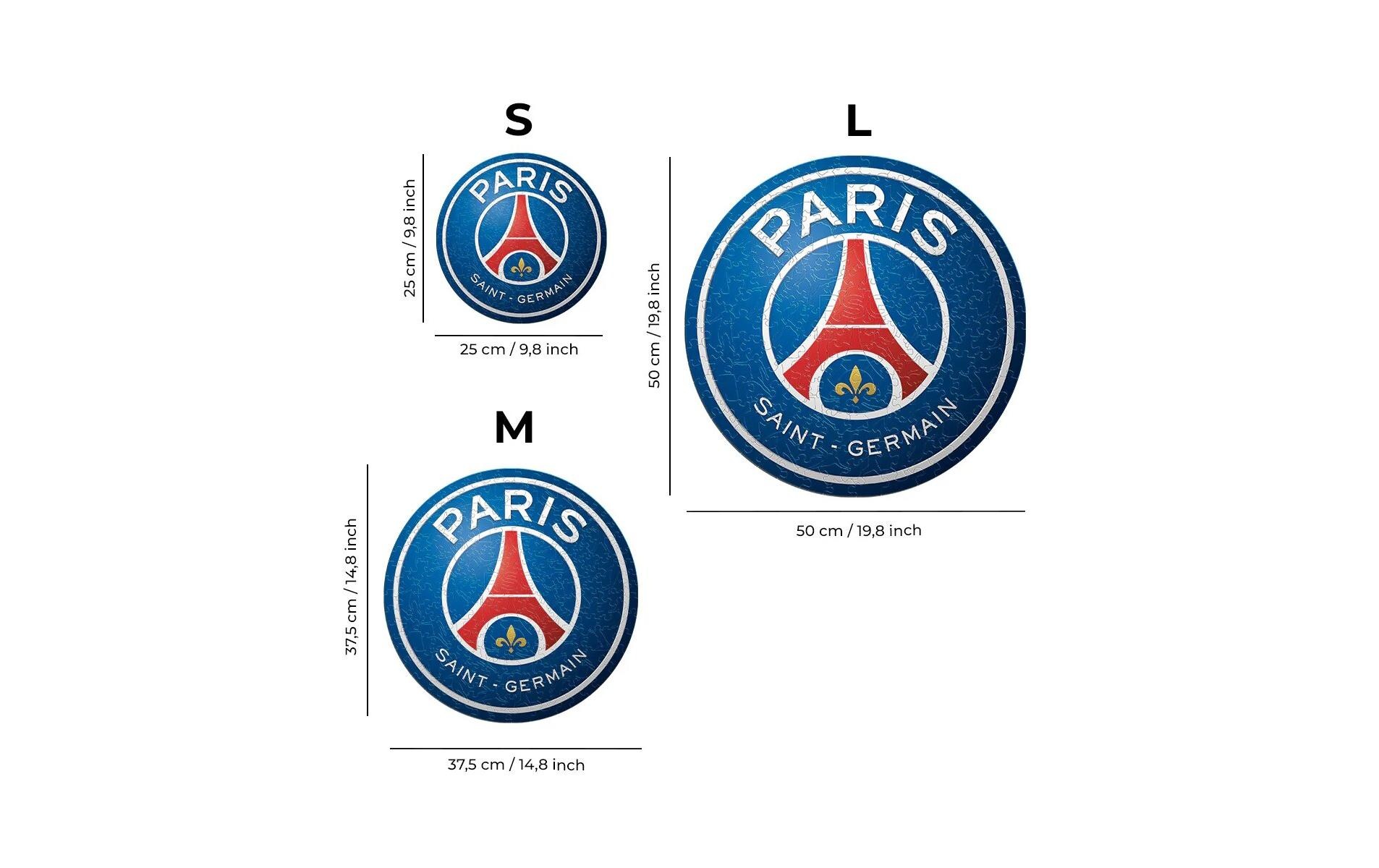   Puzzle »Iconic PSG FC – Logo« Holzart: Birke (Herkunftsland: China)