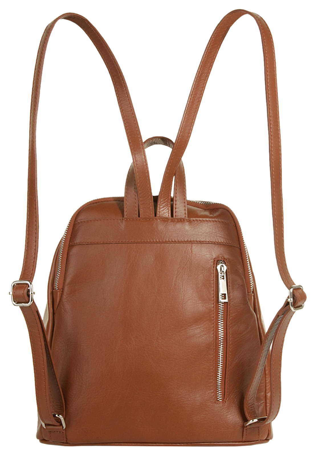 Samantha Look Cityrucksack, echt Leder, Made in Italy