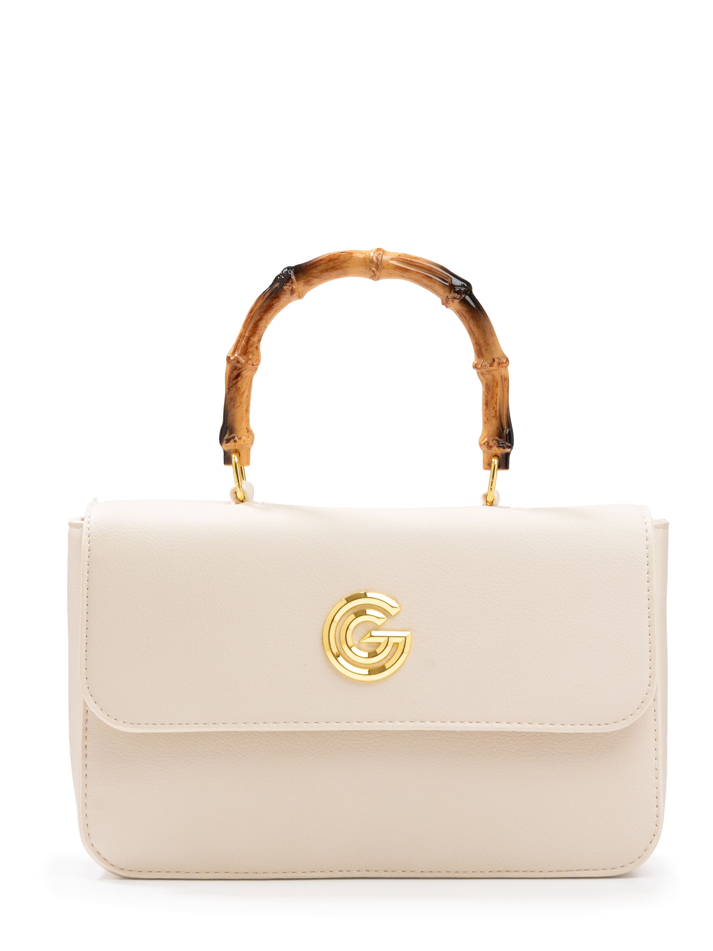 GABRIELLA G By Gabriella Gucci Handtasche »AGATHA« Damen Henkeltasche, Schultertasche, Umhängetasche mit Logoapplikation