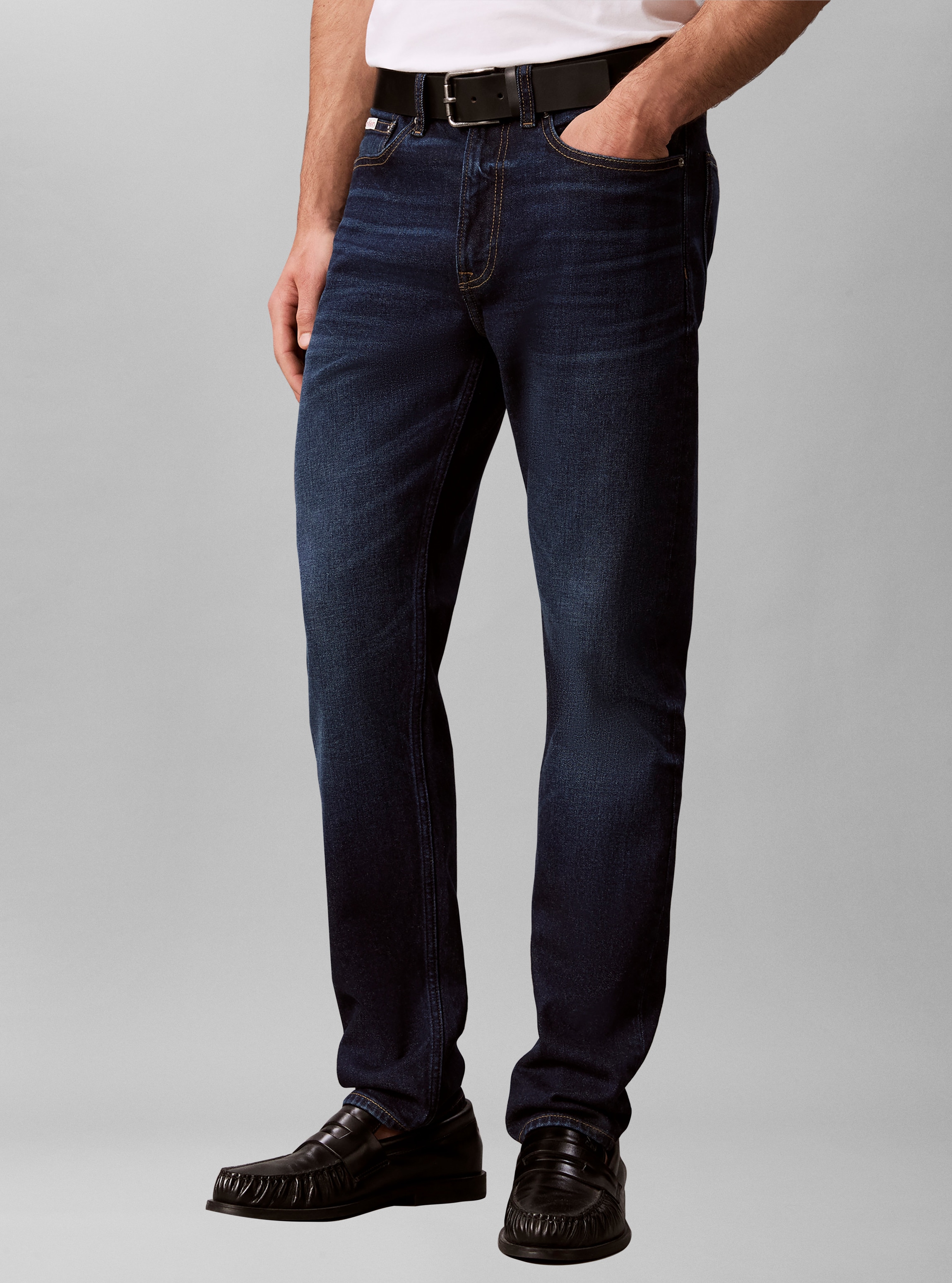 Image of Calvin Klein Tapered-fit-Jeans "CLASSIC TAPER" Regular fit mit praktischen Taschen